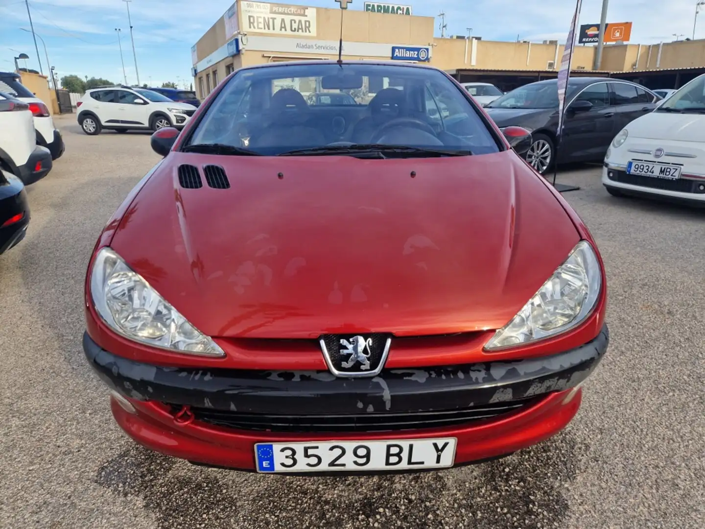 Peugeot 206 CC 1.6 Rojo - 2
