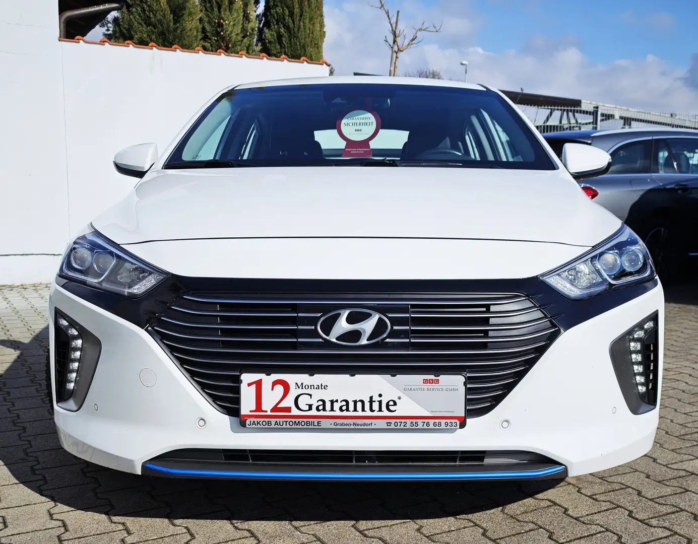 Hyundai IONIQ Plug-In Hybrid 1.Hand Navi Kamera TÜVNeu Biały - 2