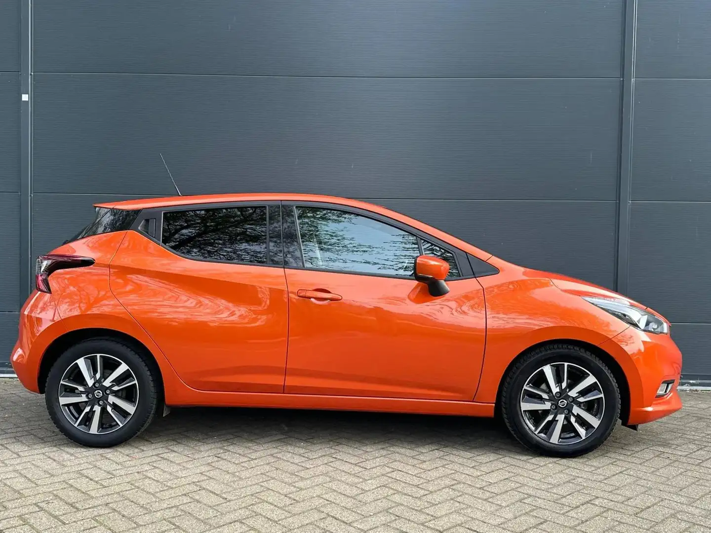 Nissan Micra 0.9 IG-T N-Connecta NAVI|108649KM|AIRCO|SENSOR|1 E Orange - 2