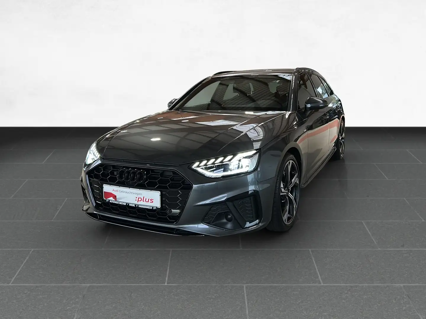 Audi A4 Avant S line 40 TDI S tronic /AHK/Navi/LED Grijs - 2