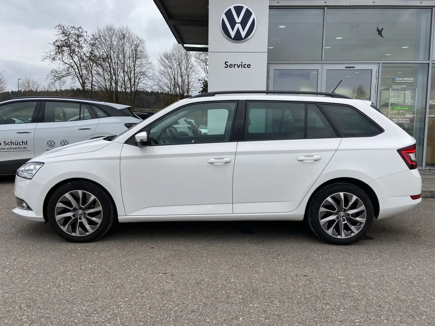 Skoda Fabia Combi 1.0 TSI Clever 16"+CLIMATRONIC+NAVI+ Weiß - 2