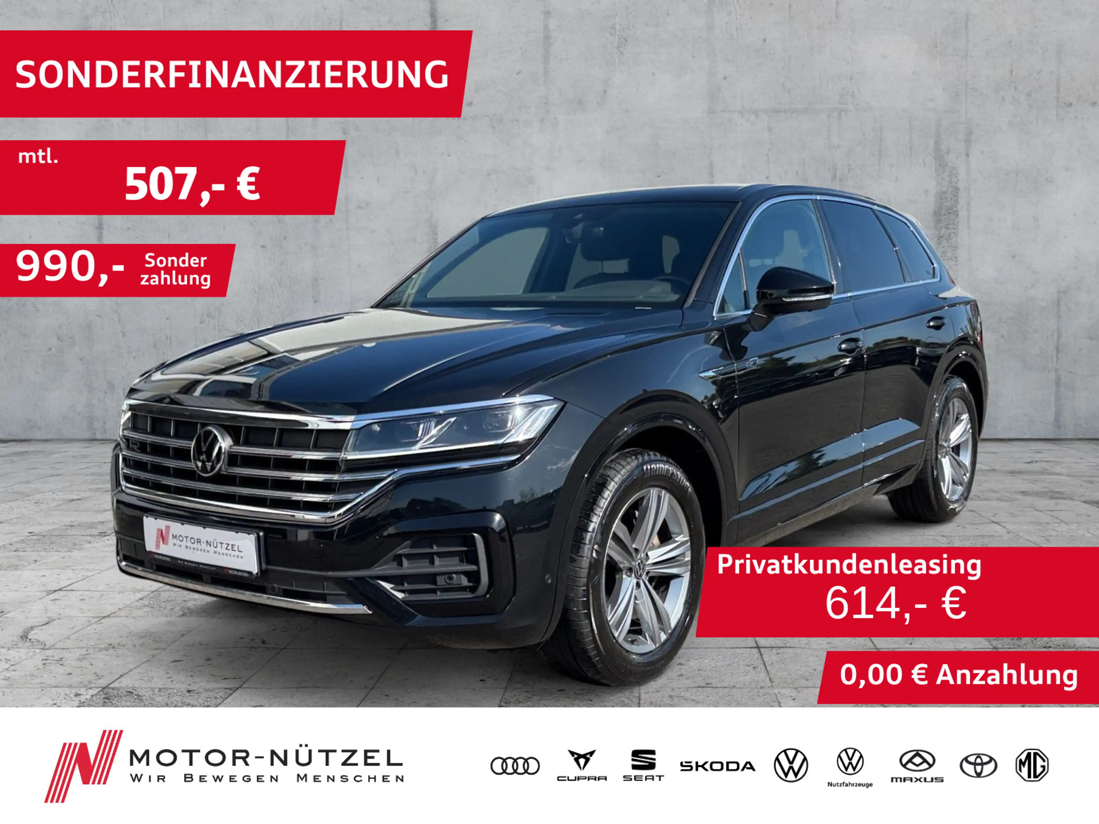 Volkswagen Touareg 3.0 TDI 4M R-LINE LED+NAV+RFK+AHK+STDHZG