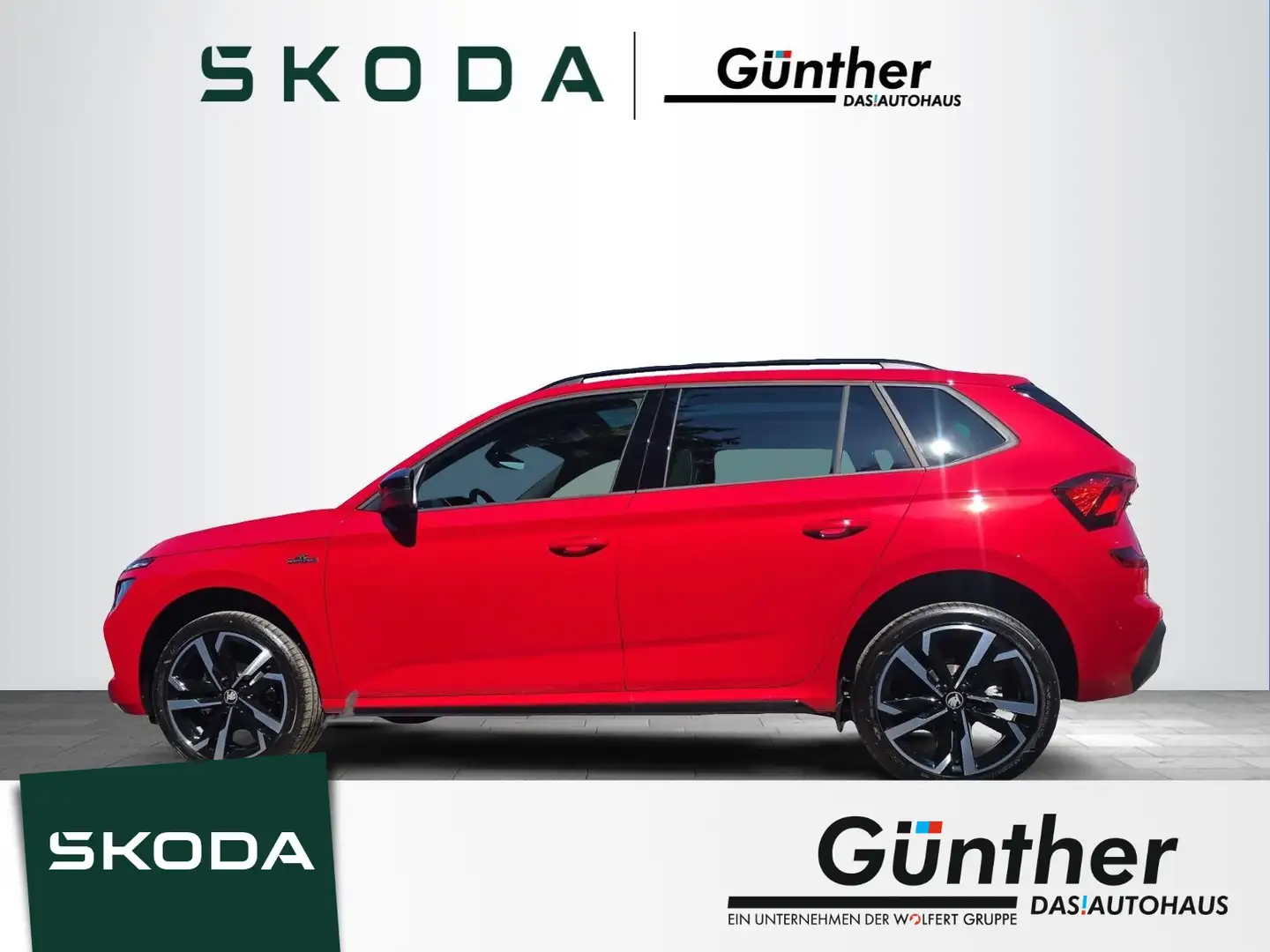 Skoda Kamiq 1.5 TSI Monte Carlo 110 kW DSG +AHK+NAVI+1 Rot - 1