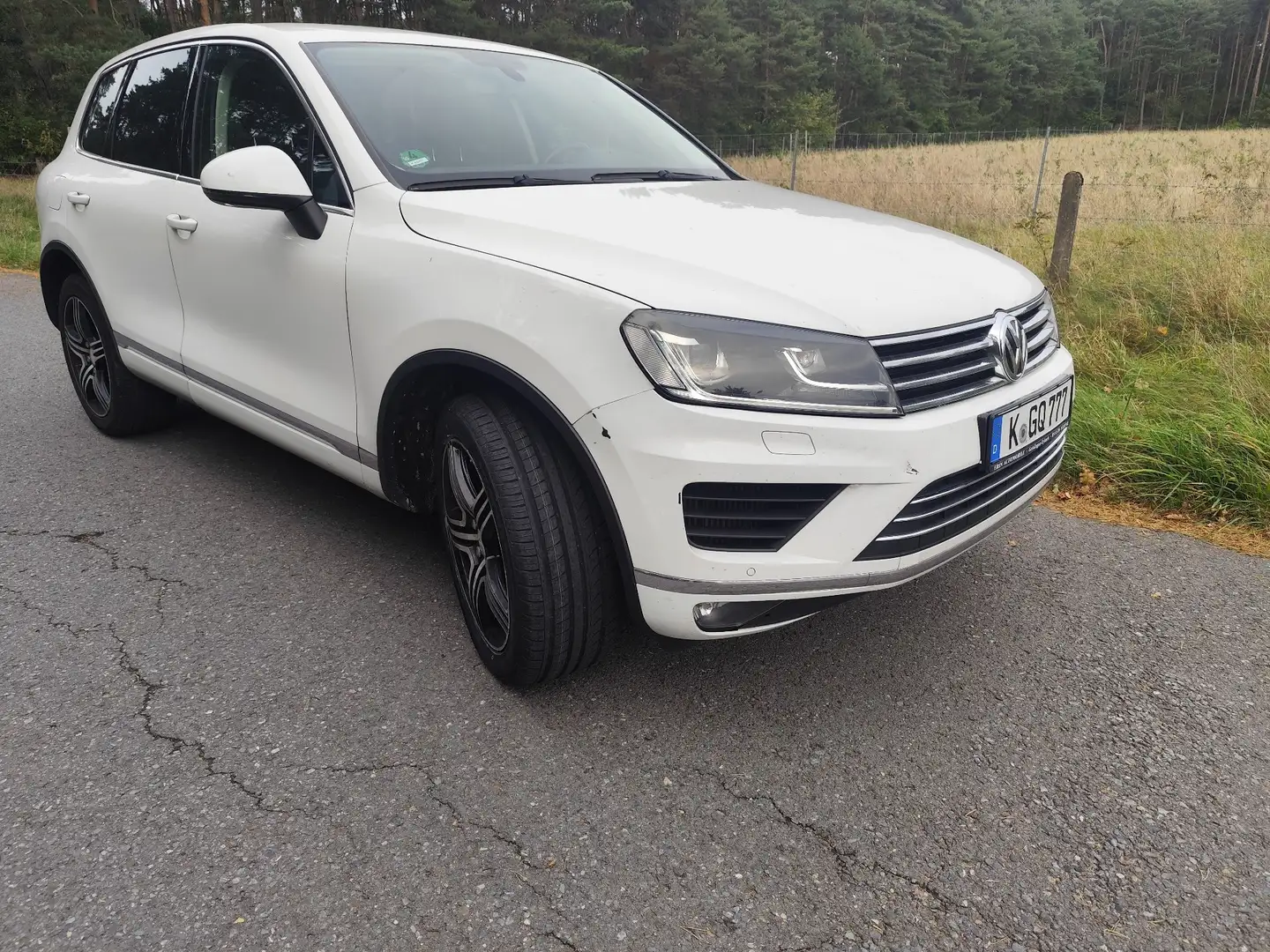 Volkswagen Touareg 3.0 V6 TDI SCR Blue Motion DPF Automatik Blanc - 2