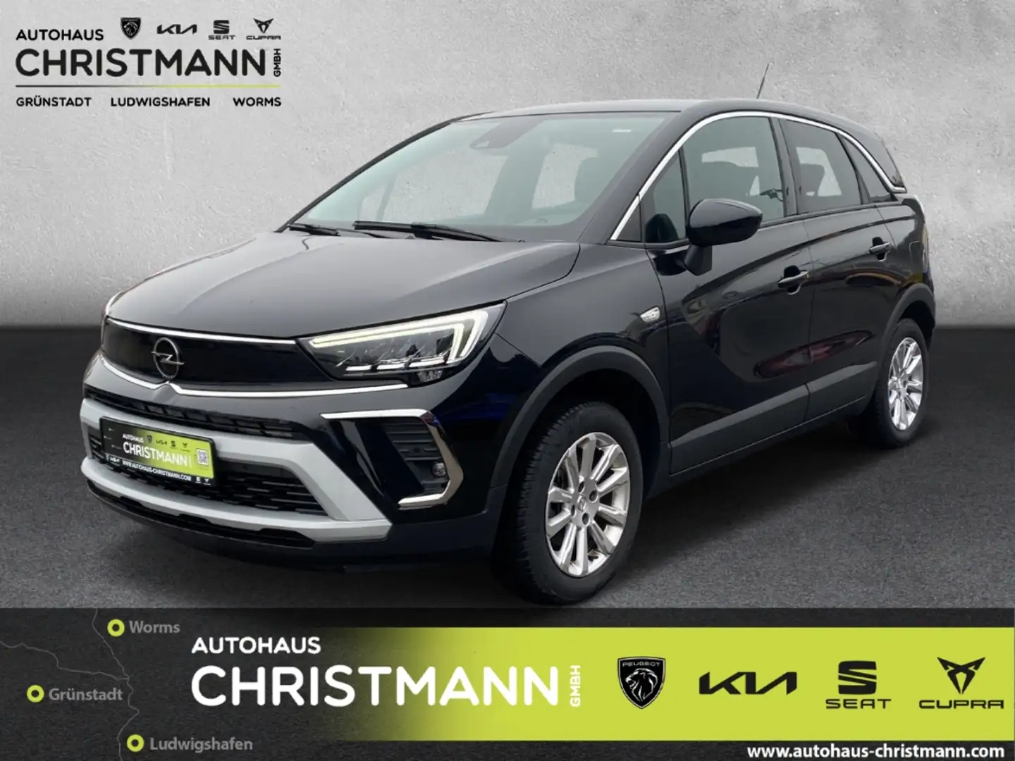 Opel Crossland Elegance 1.2 Turbo *Rückfahrkamera*Sitzheizung*Anh Noir - 1