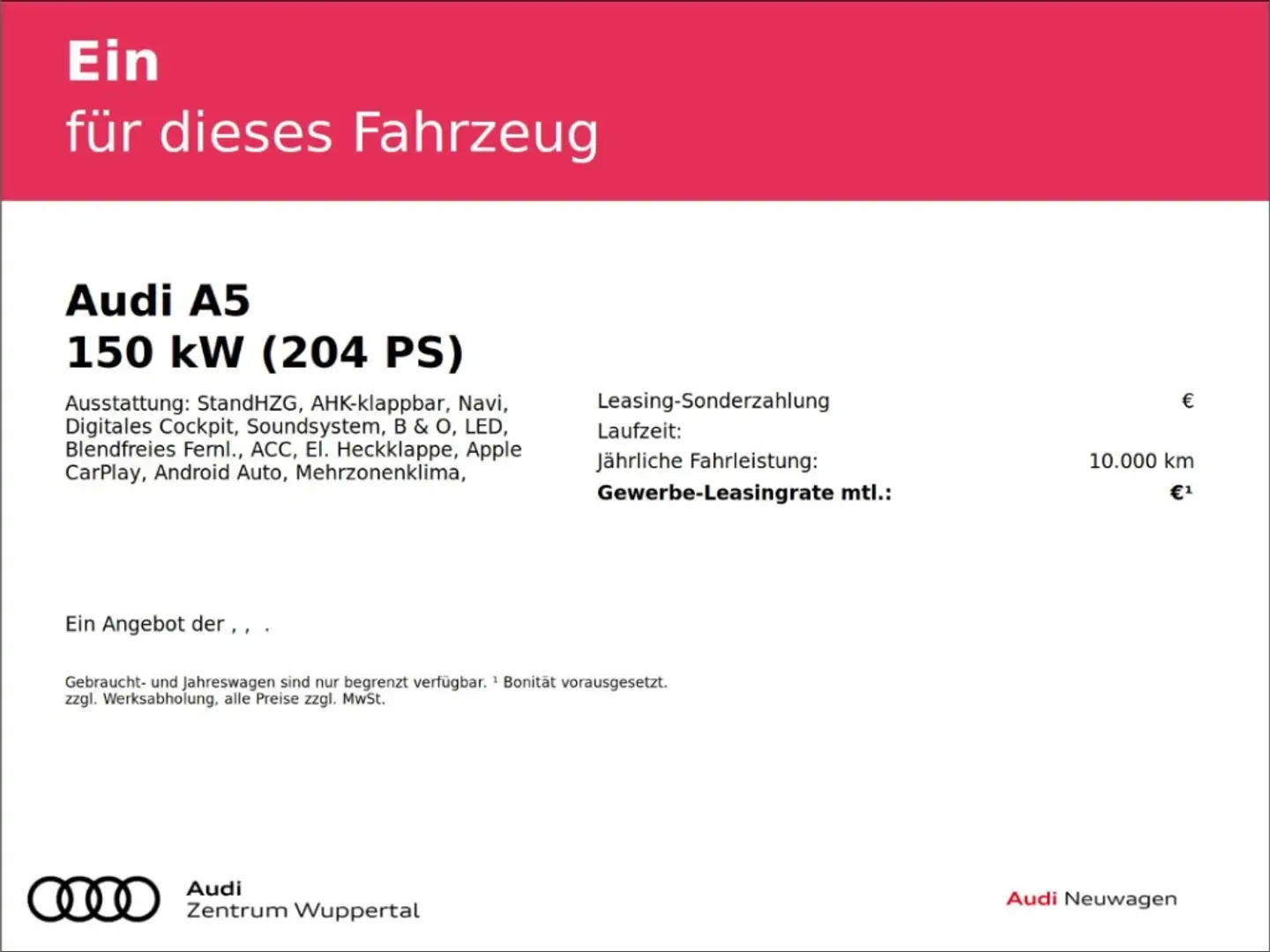 Audi A5 AVANT TDI AHK STANDHZG BANG OLUFSEN KAMERA MMI NAV Schwarz - 2