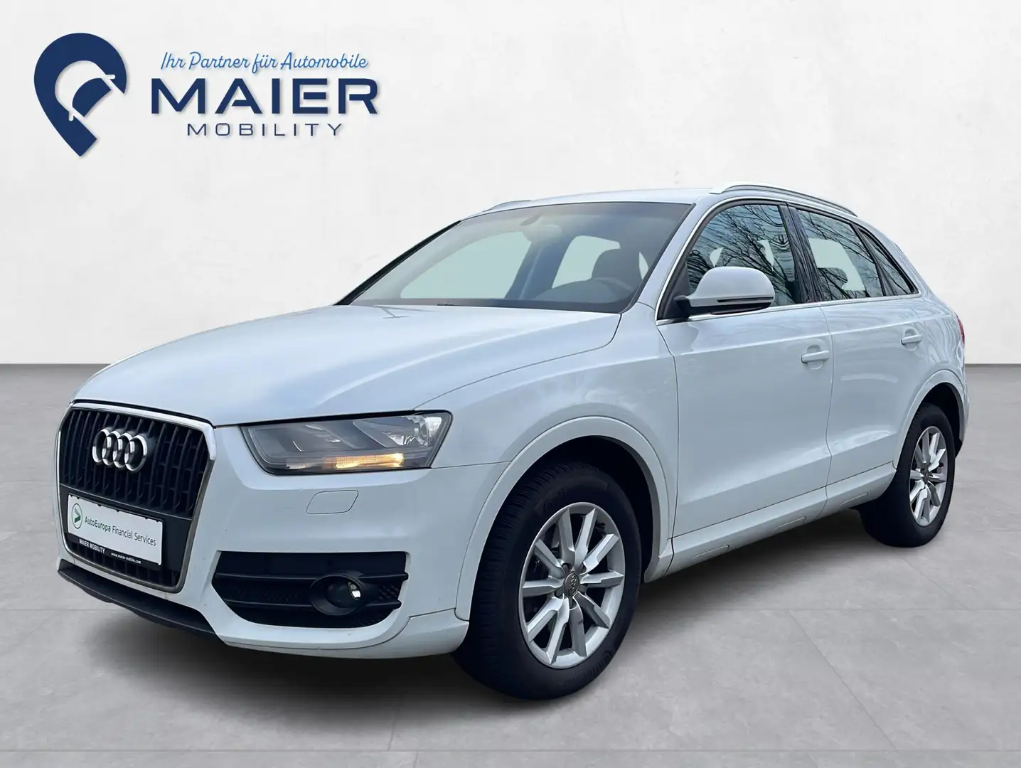 Audi Q3 2.0 TDI-Navi-PDC-SHZ-BT-MFL-Klimaaut-Multim Blanc - 1