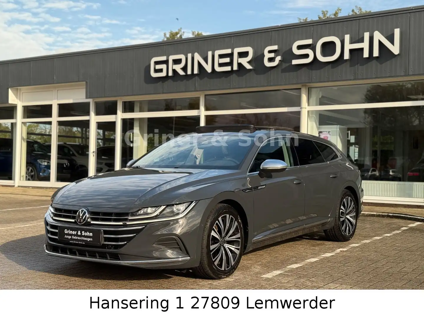 Volkswagen Arteon SB 4Motion,Pano,AHK,360,ACC,Side.3,99% Grau - 1