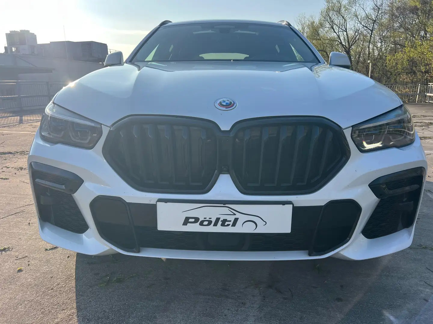 BMW X6 xDrive 40 d M Sport PANO HEAD UP AHK LASER 22" TOP Weiß - 2