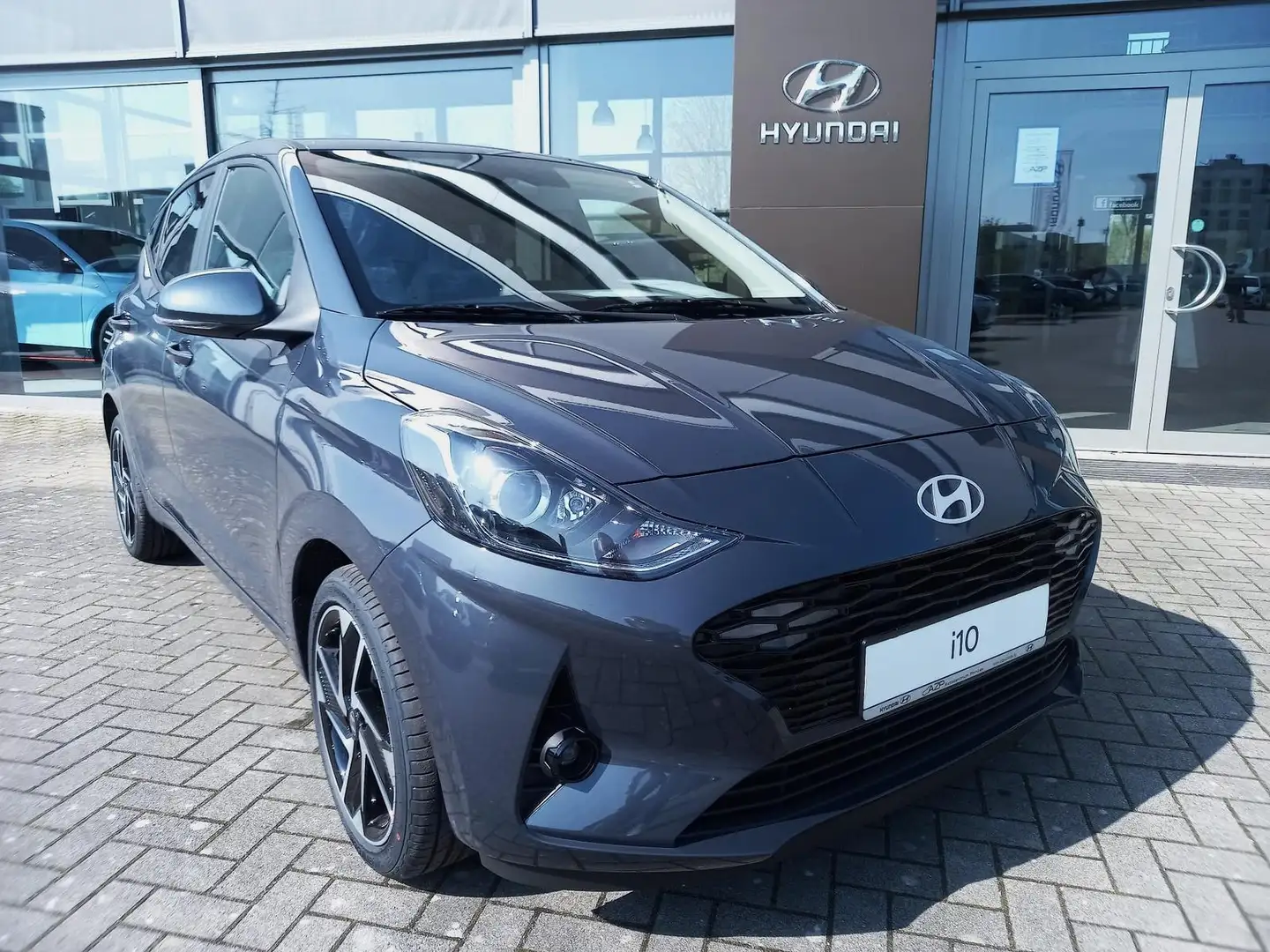 Hyundai i10 FL 1.2 Prime, Smart Key.Navi.Klimaaut.SHZ.LM Grau - 2