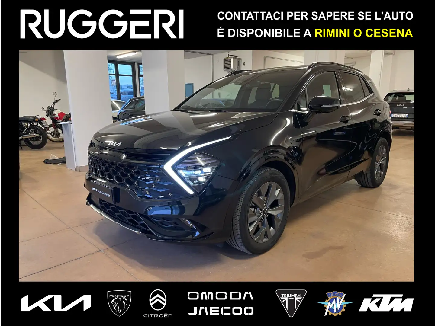 Kia Sportage 1.6 TGDi HEV AT GT-line Plus Noir - 1