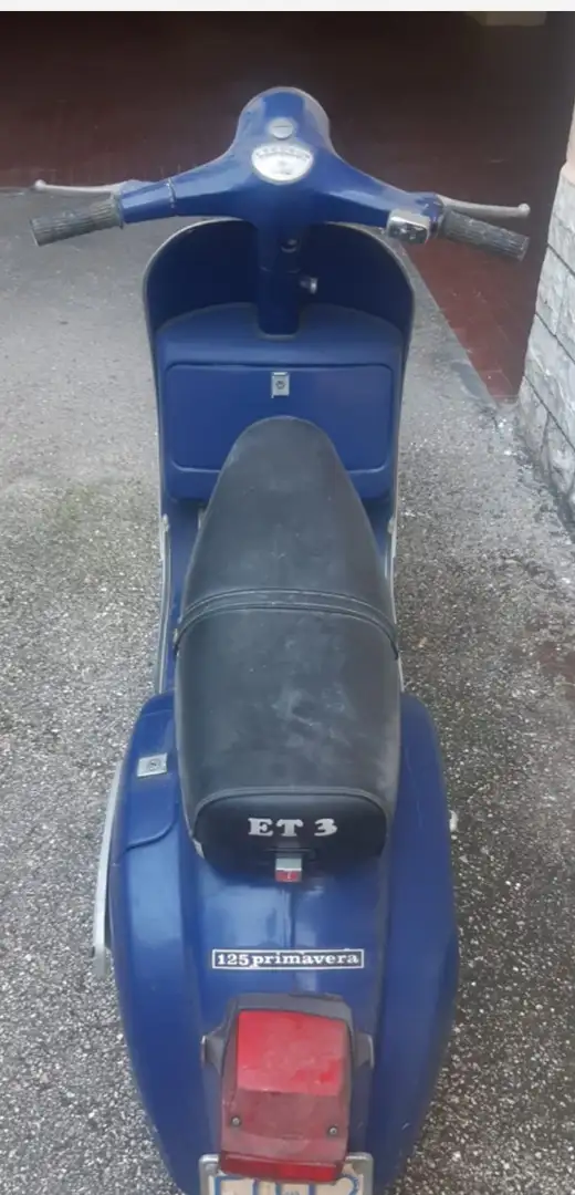 Piaggio Primavera cilindrata 121 mc tipo cambio mec 4 marce Bleu - 2