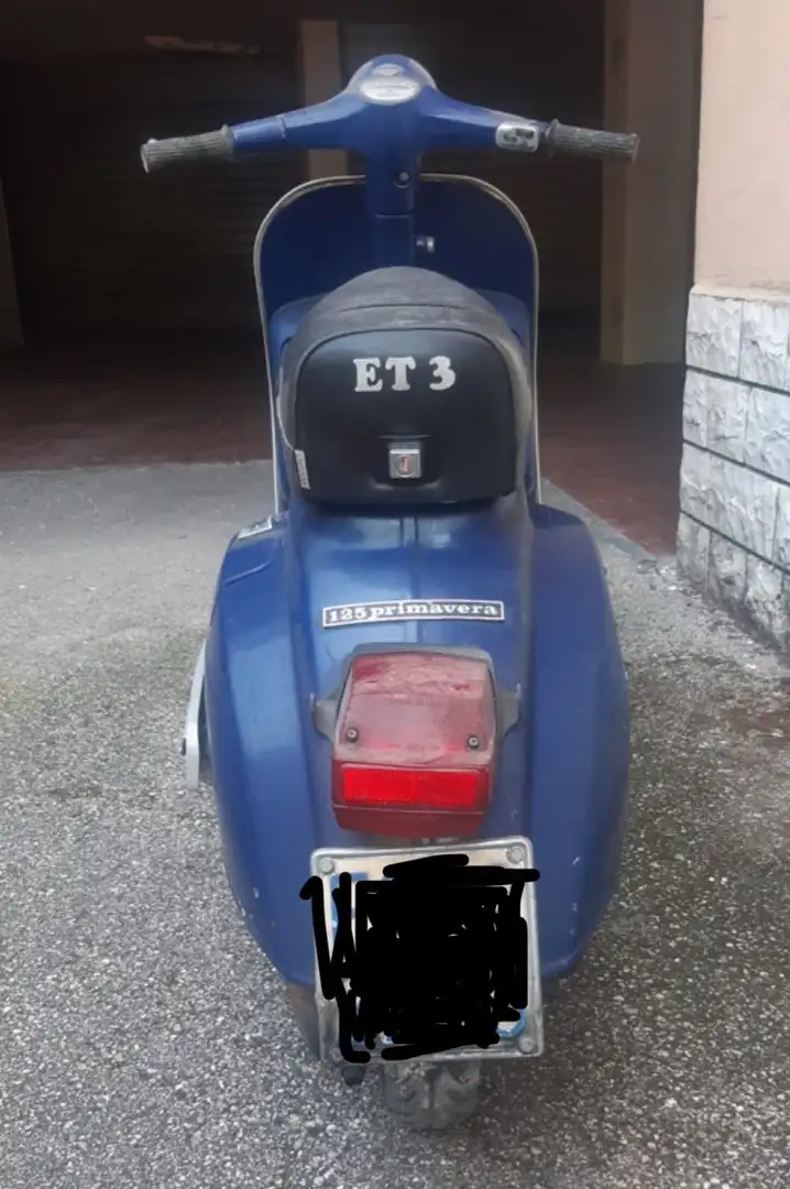 Piaggio Primavera cilindrata 121 mc tipo cambio mec 4 marce Azul - 1