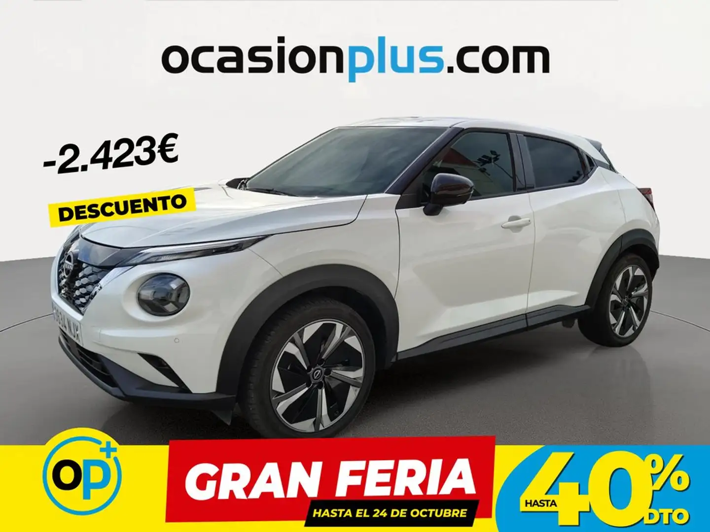 Nissan Juke 1.6 Hybrid Tekna Auto 105kW Blanco - 1