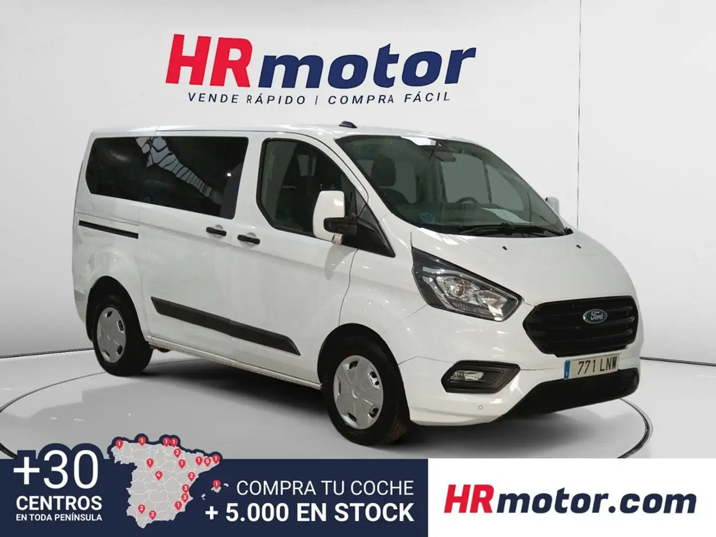 Ford Transit Custom 2.0 TDCi 320 L1 Blanc - 1