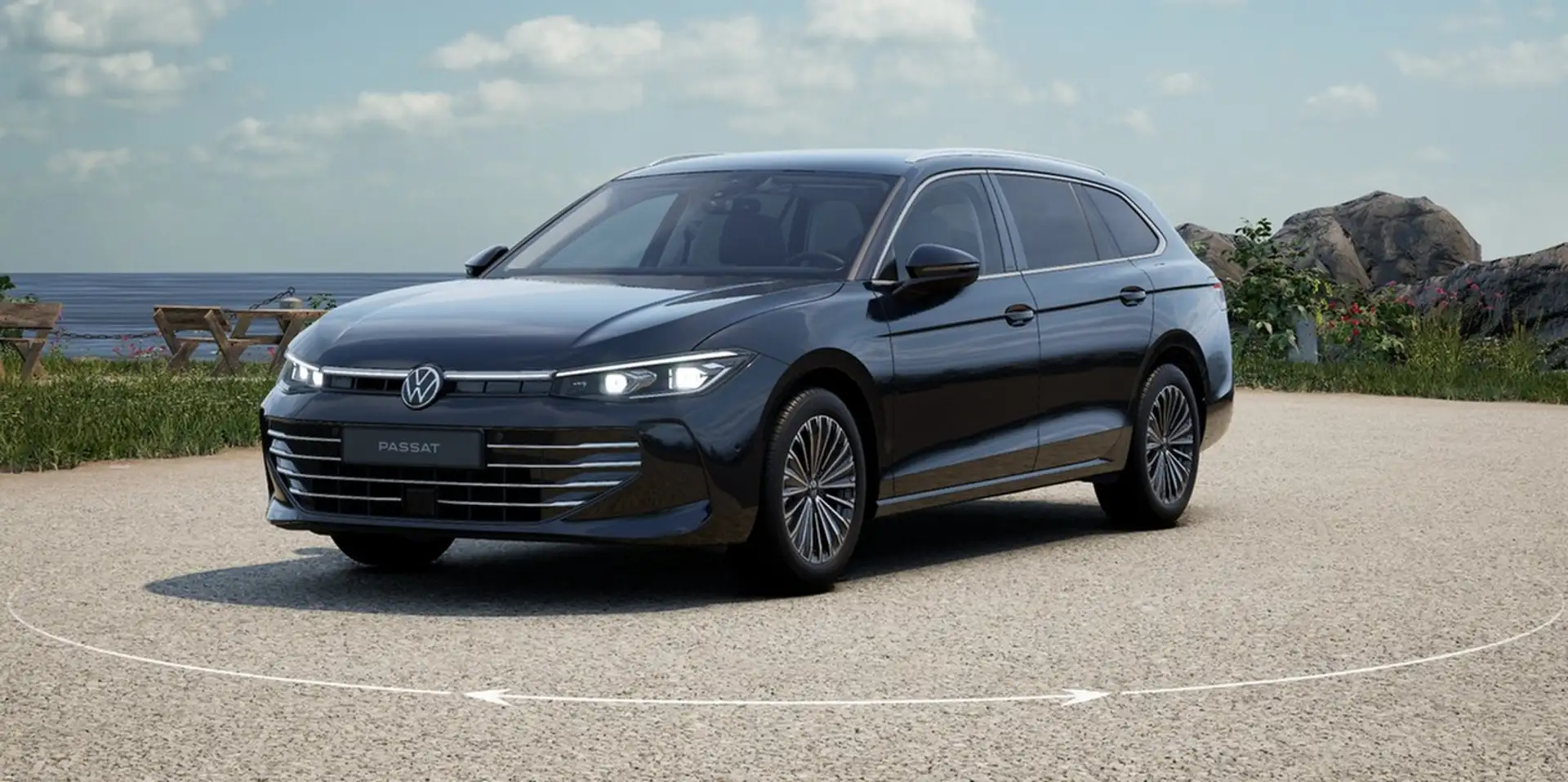 Volkswagen Passat Variant 2.0 TDI DSG Elegance VIRTUAL HuD AHK Schwarz - 2