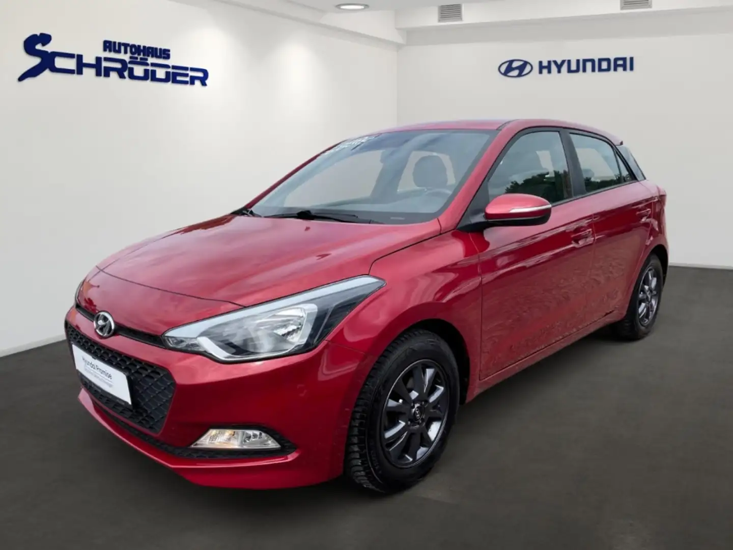 Hyundai i20 1.2 YES! Sitzheizung Klimaanlage Allwetter Rot - 1