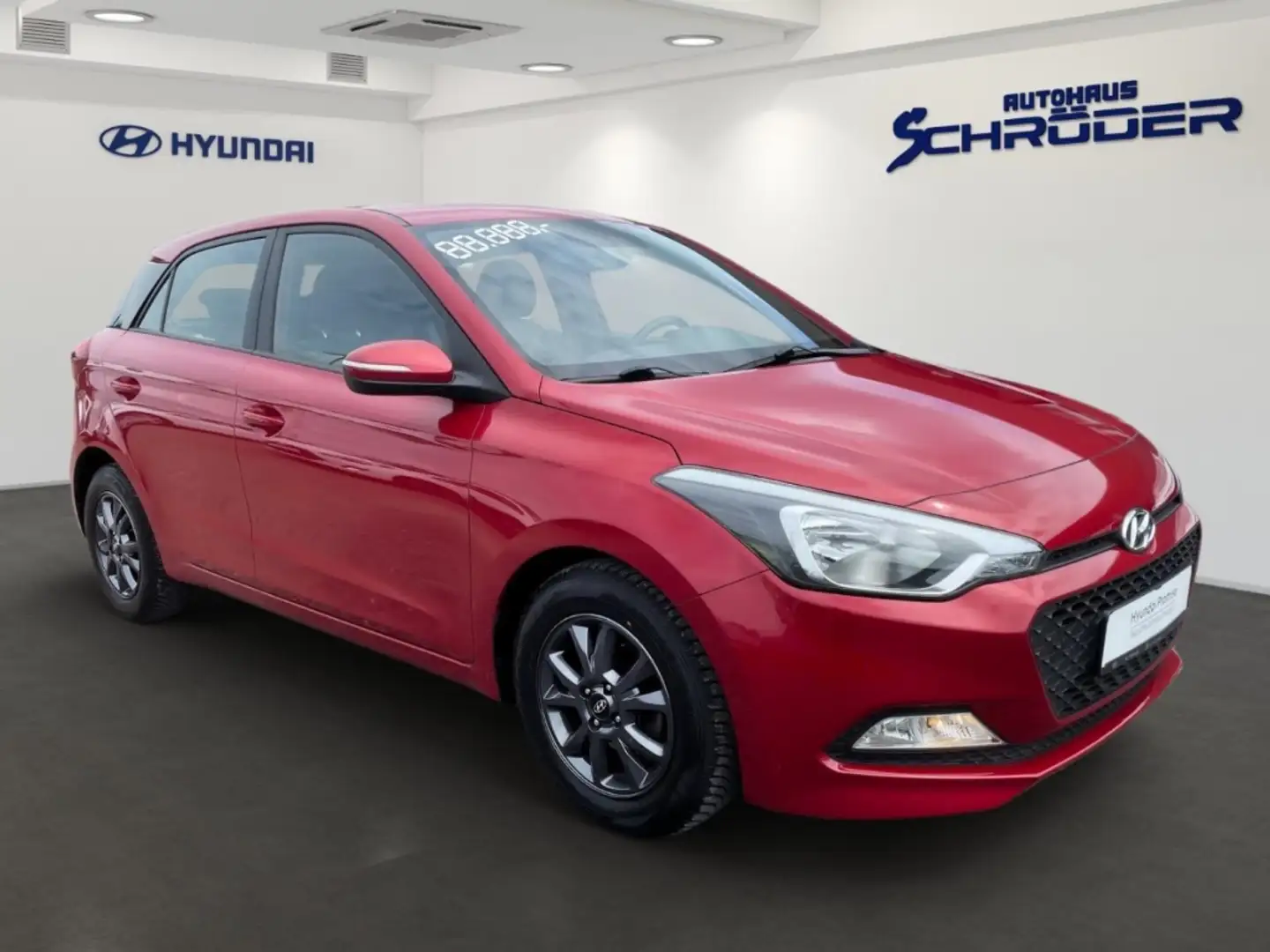 Hyundai i20 1.2 YES! Sitzheizung Klimaanlage Allwetter Rot - 2