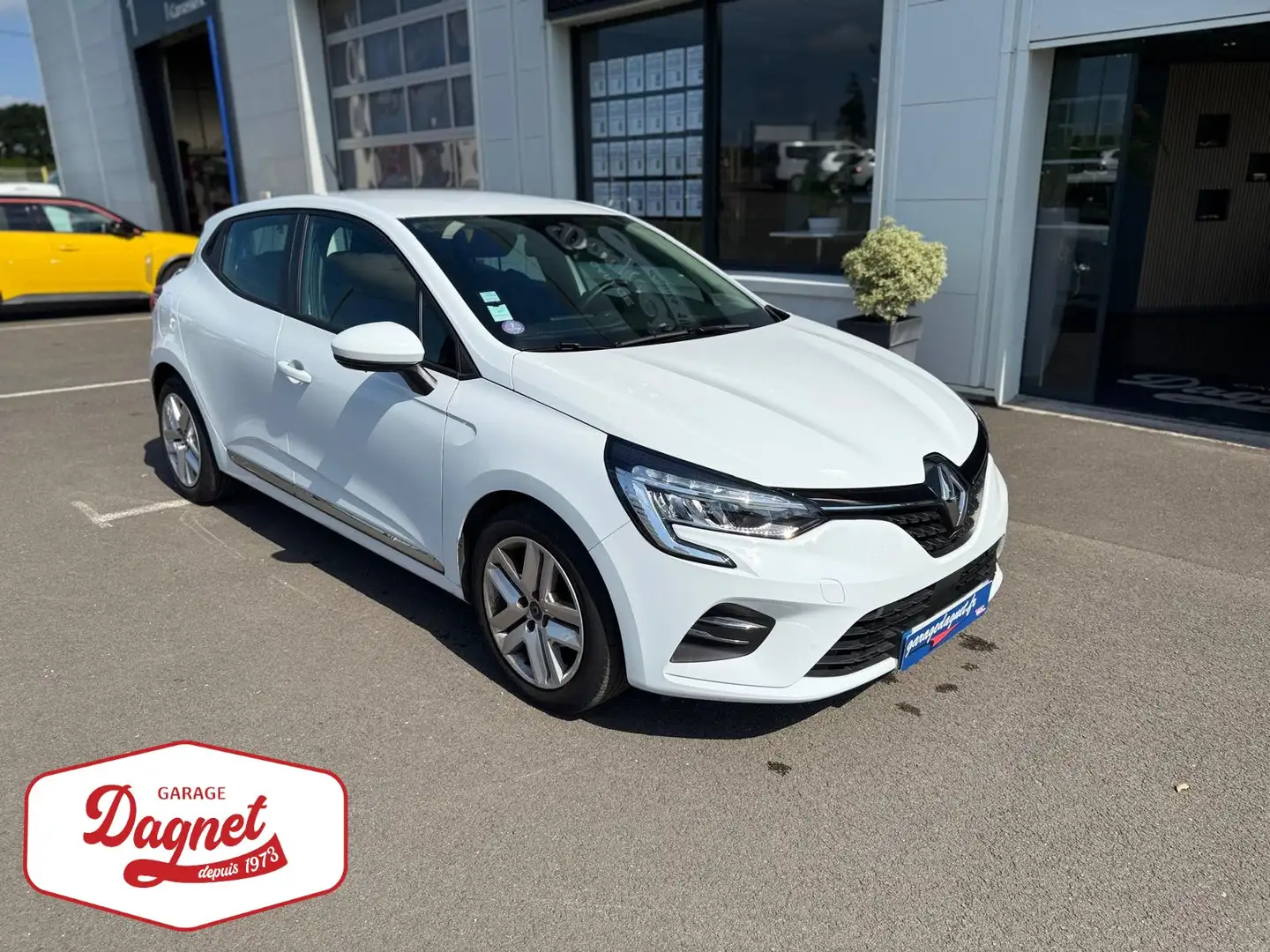 Renault Clio Clio TCe 100 Business Blanc - 1