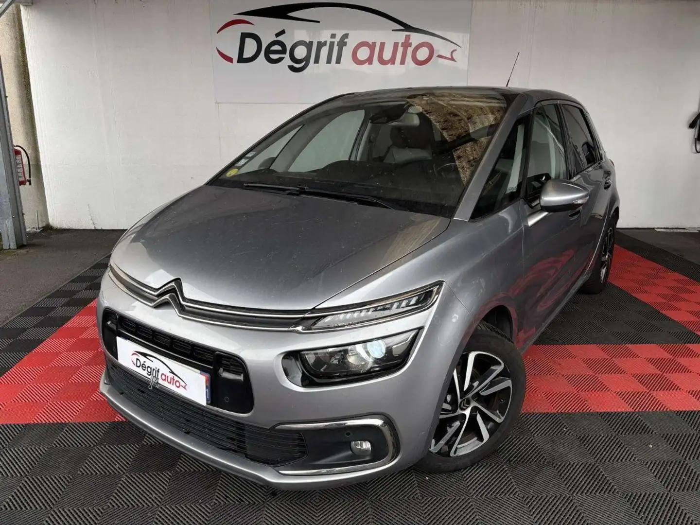 Citroen C4 Picasso BlueHDi 120 SetS EAT6 Shine Gris - 1