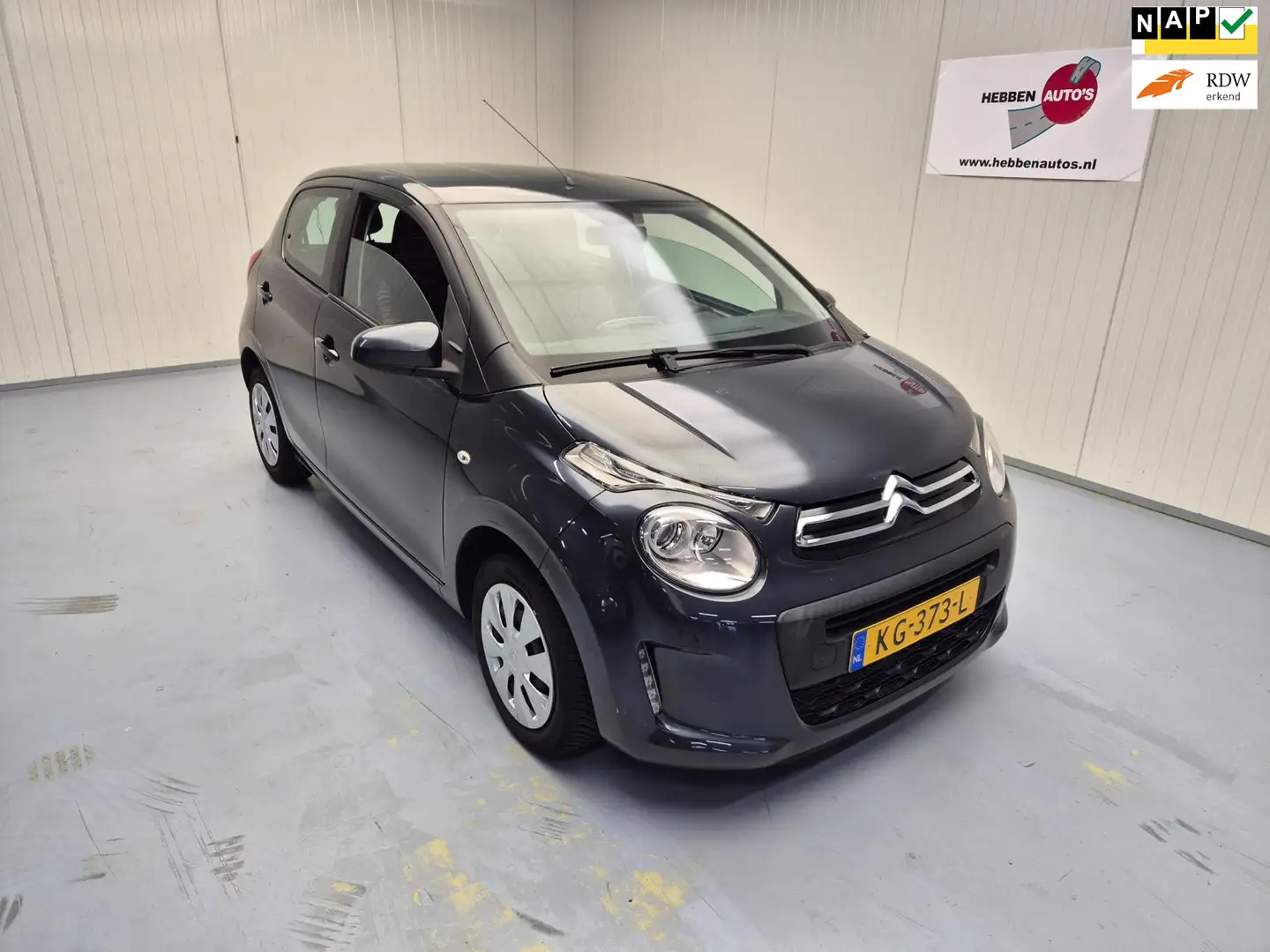 Citroen C1 1.0 e-VTi Selection Airco Cruise Control Gris - 1