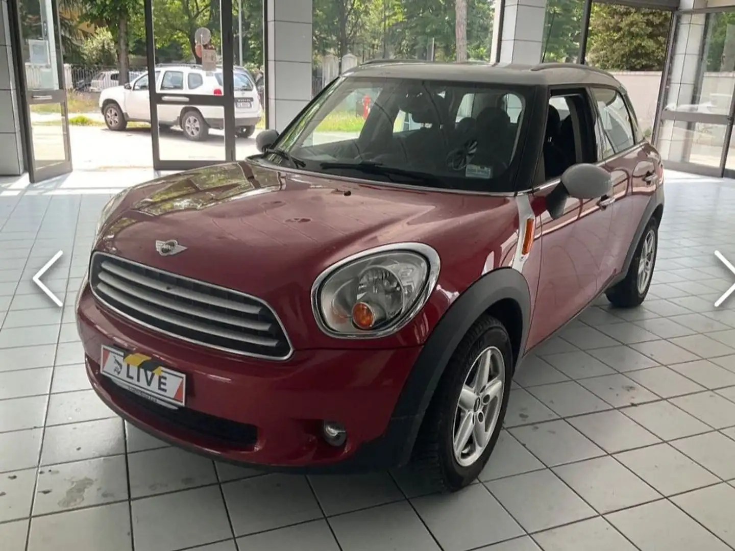 MINI Cooper Countryman Mini Countryman 1.6 Cooper E6 1 PROPRIETARIO Červená - 1