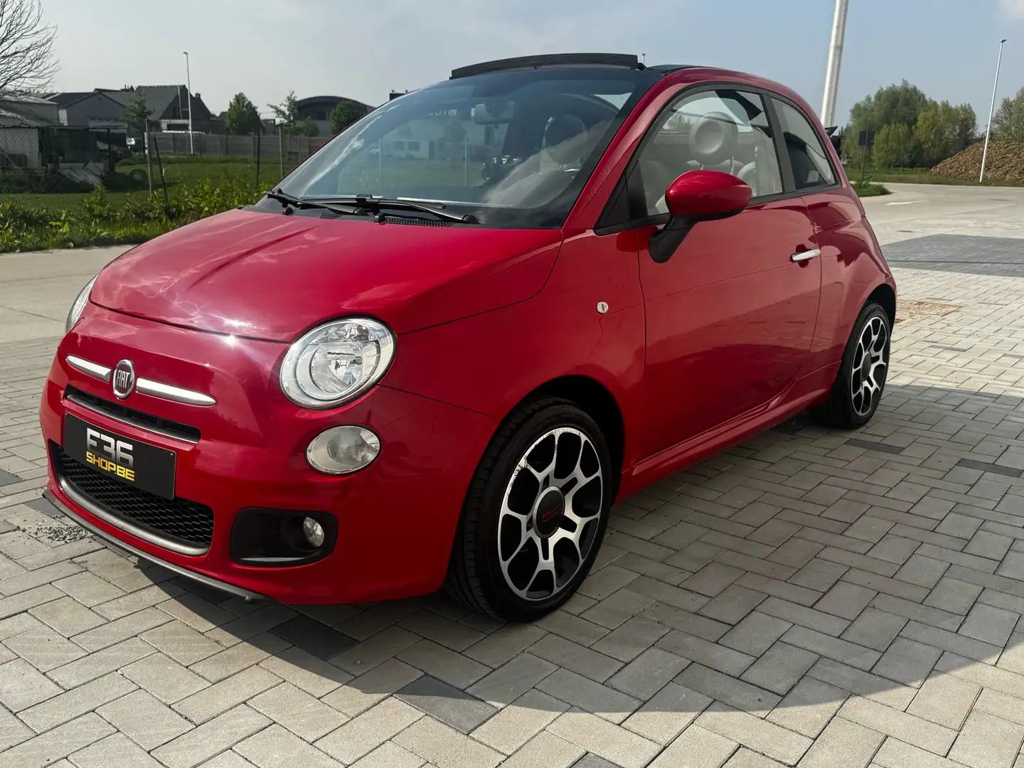 Fiat 500C 500 C 1.2 Sport “1 jaar garantie” Rouge - 2