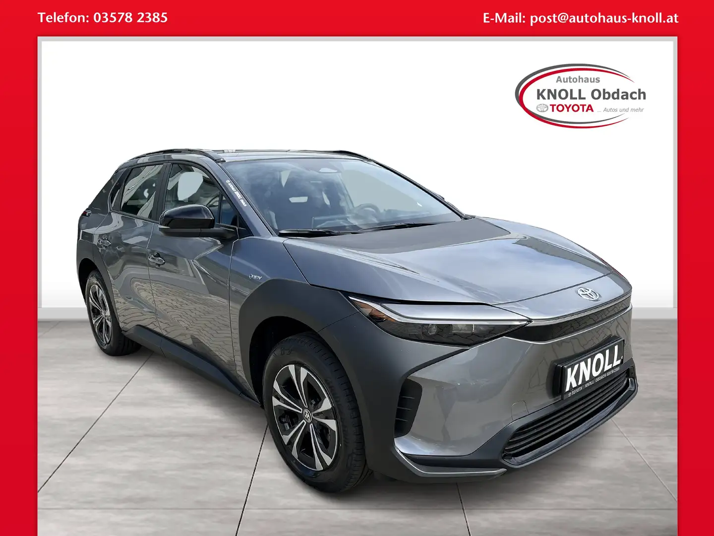 Toyota bZ4X Basis 2WD TAXI Aktion € 610,- Grau - 1