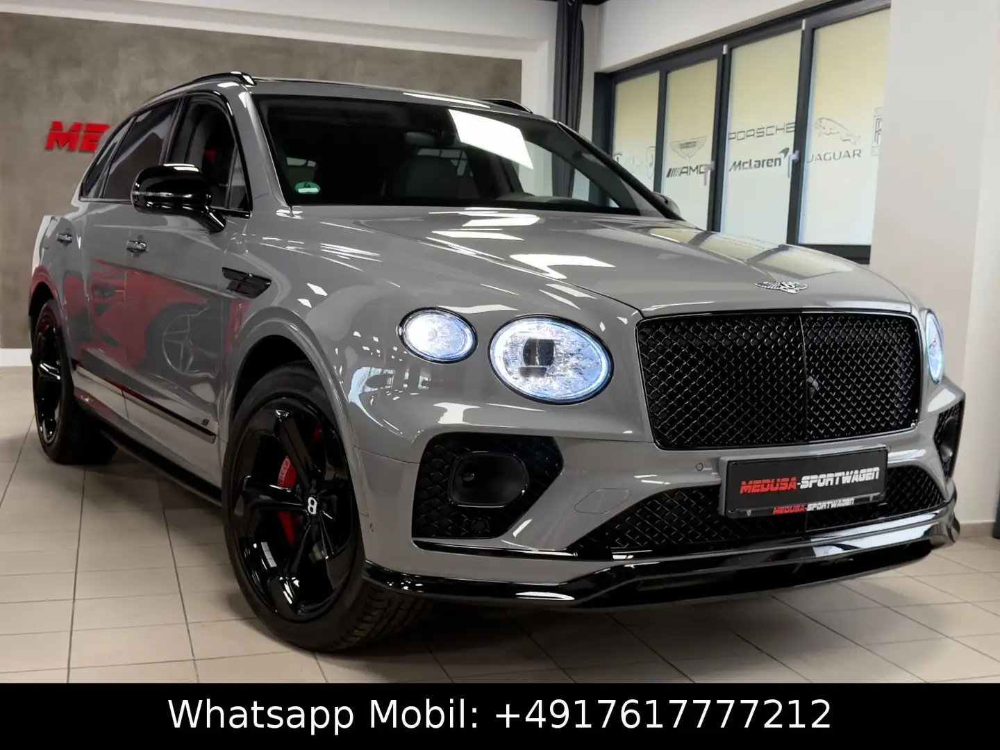 Bentley Bentayga BENTAYGA V8 S CARBON NAIM MASSAGE PANO FULL! Gris - 2