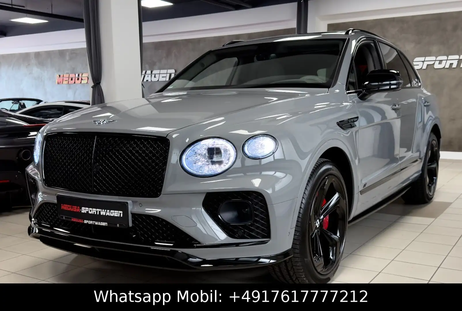 Bentley Bentayga BENTAYGA V8 S CARBON NAIM MASSAGE PANO FULL! Gris - 1