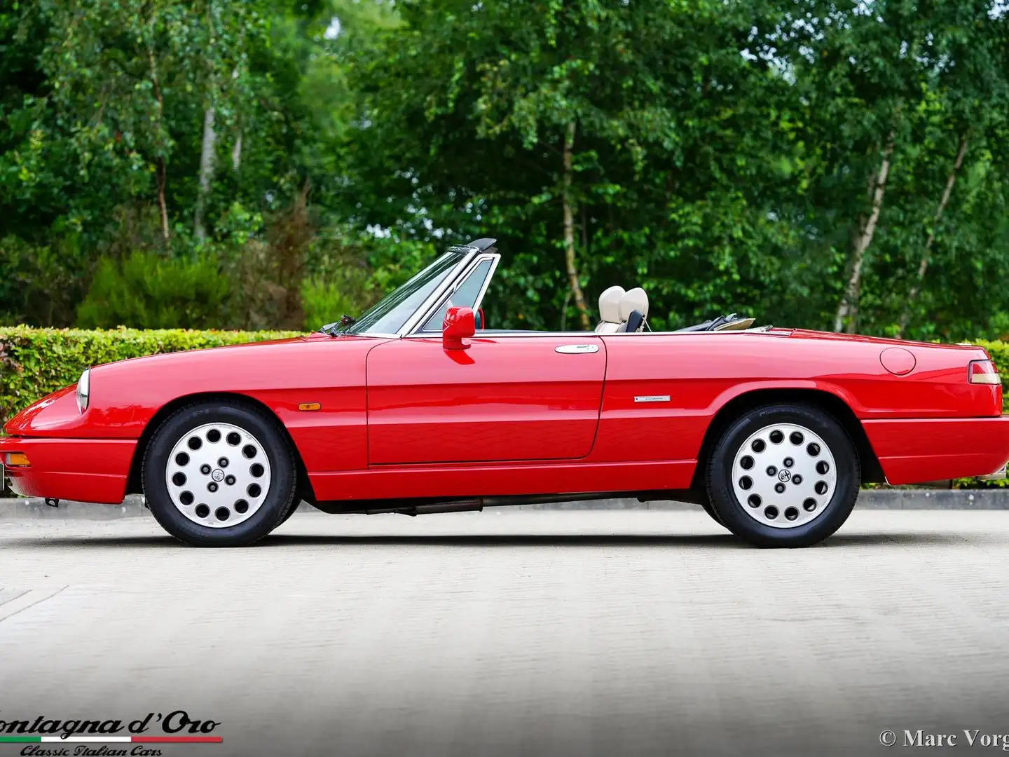 Alfa Romeo Spider Serie 4 Rouge - 2