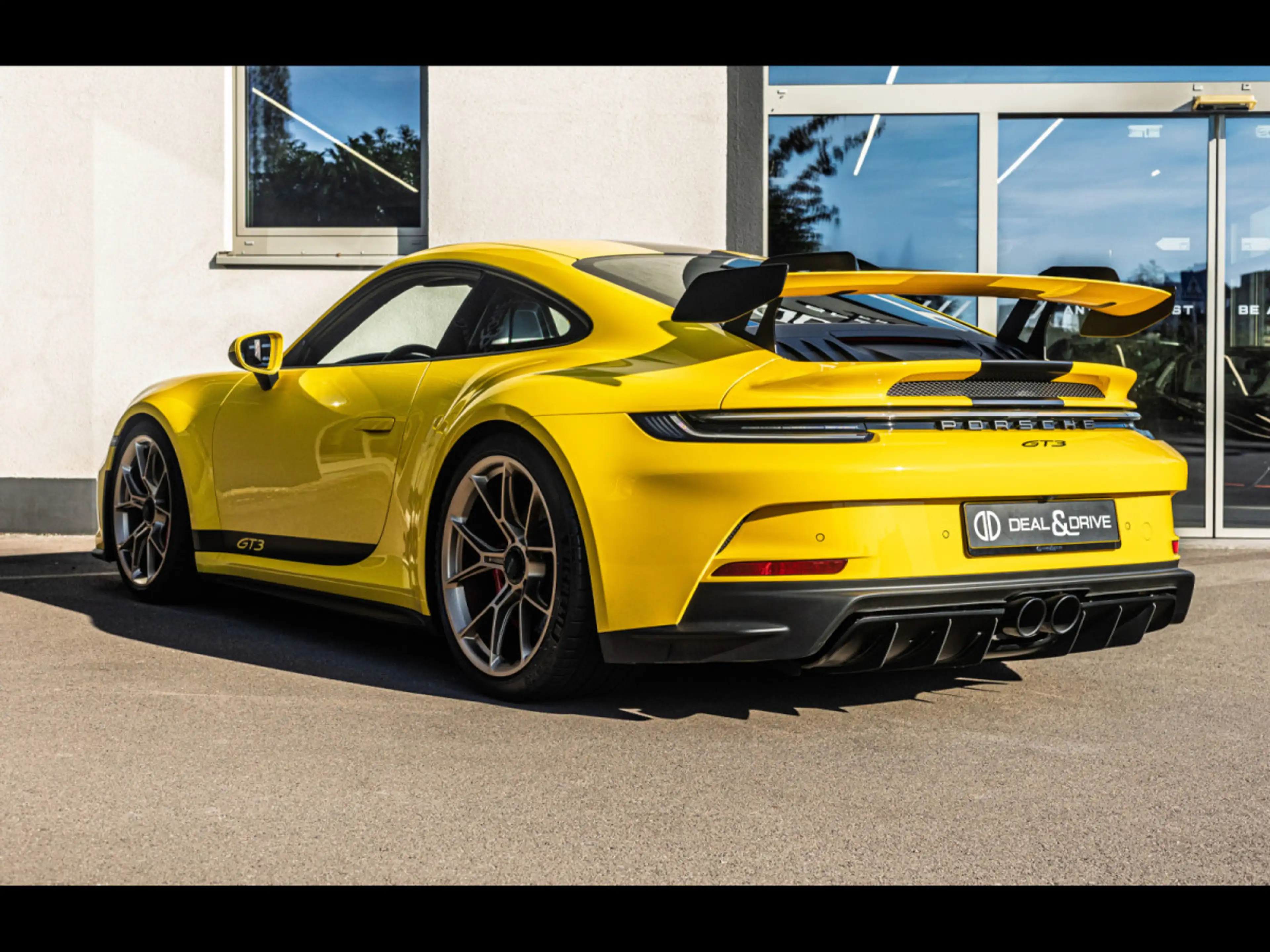 Porsche 992 .1 911 GT3 PDK°FULL PPF°RACING YELLOW°LIFT°KAM°18W — photo 3