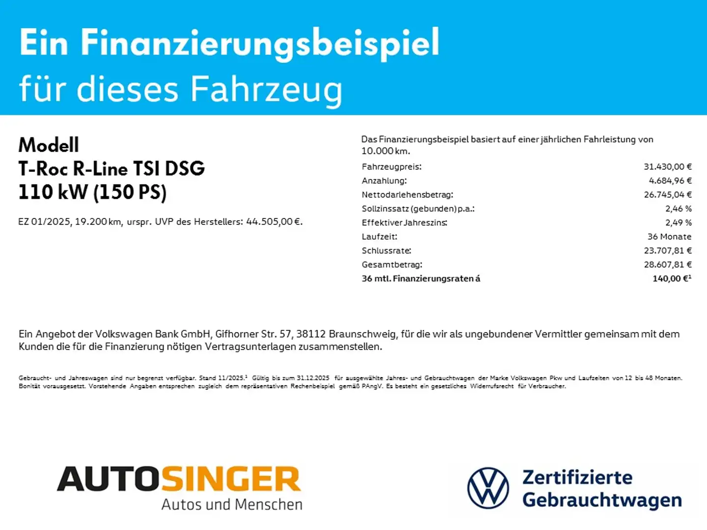 Volkswagen T-Roc R-Line 1.5 TSI DSG *AHK*LED*ACC*NAVI*R-CAM Grau - 2