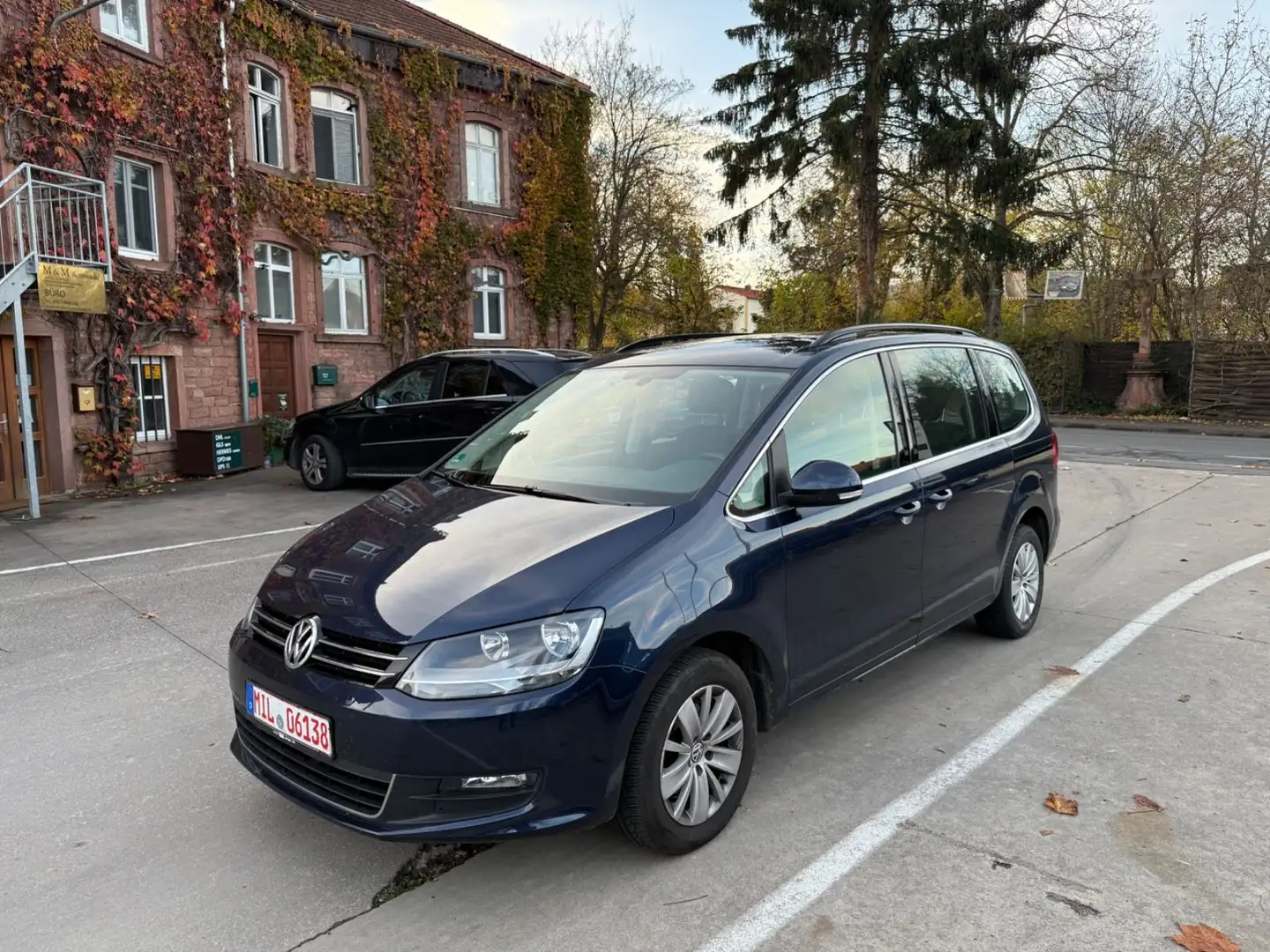 Volkswagen Sharan 2.0 TDI Comfortline /6Gang/mit nur 57 tkm Blau - 1