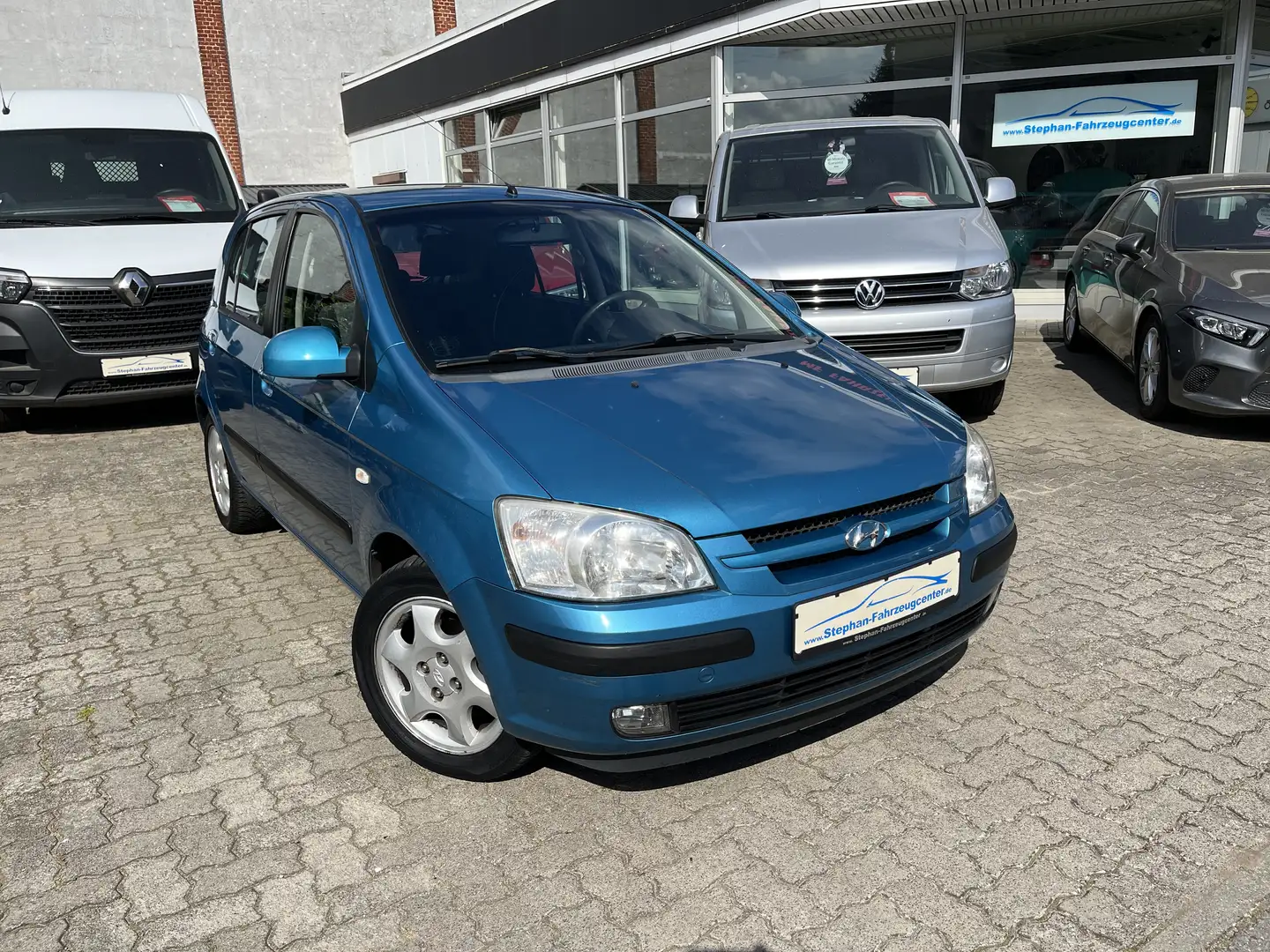 Hyundai Getz 1.6 GLS Automatic aus 1.Hand,TÜV-NEU… Modrá - 1