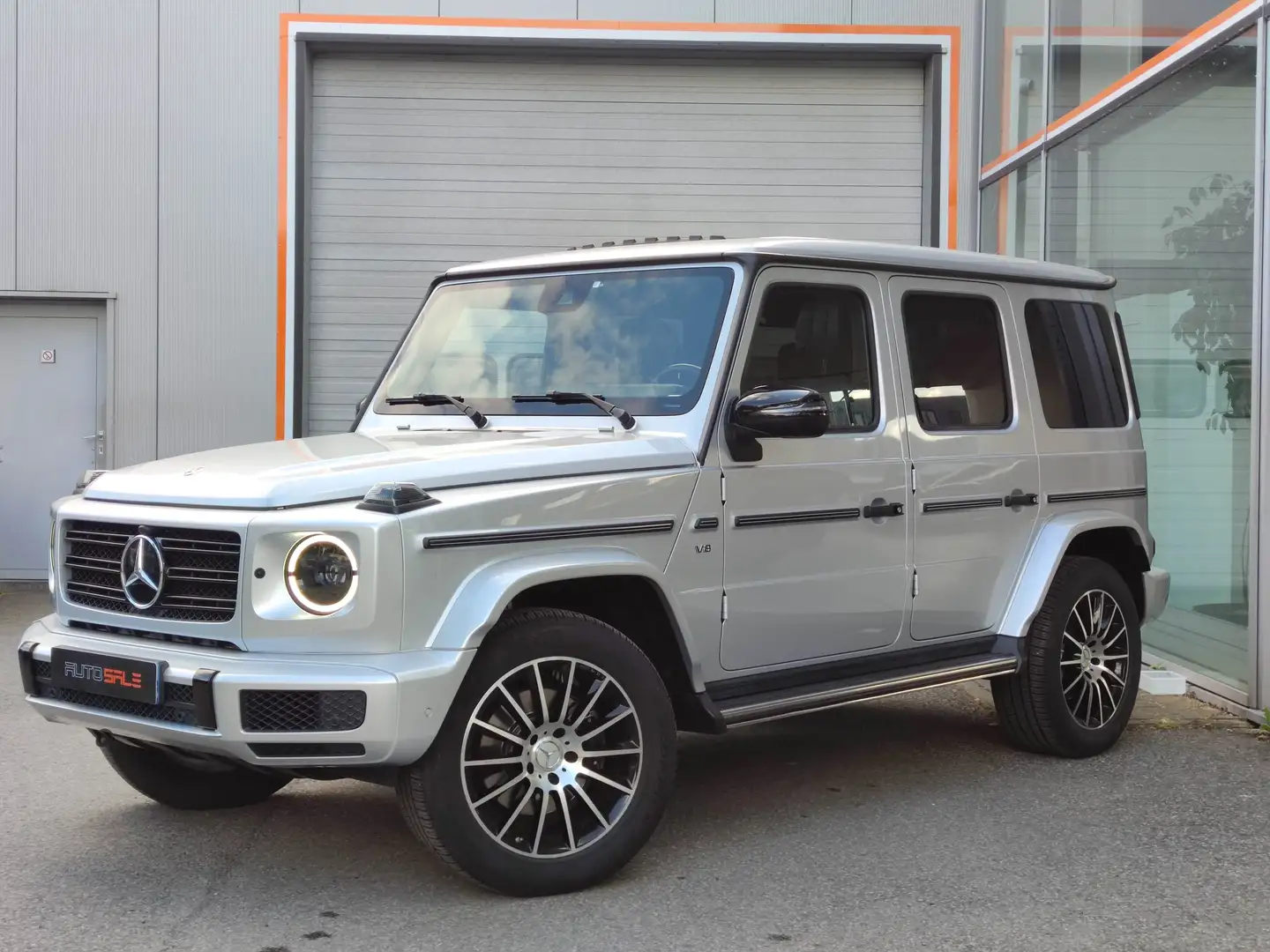 Mercedes-Benz G 500 AMG Sunroof/Airmatic/Interior+/ACC/Nappa/Night/AHK Argent - 1