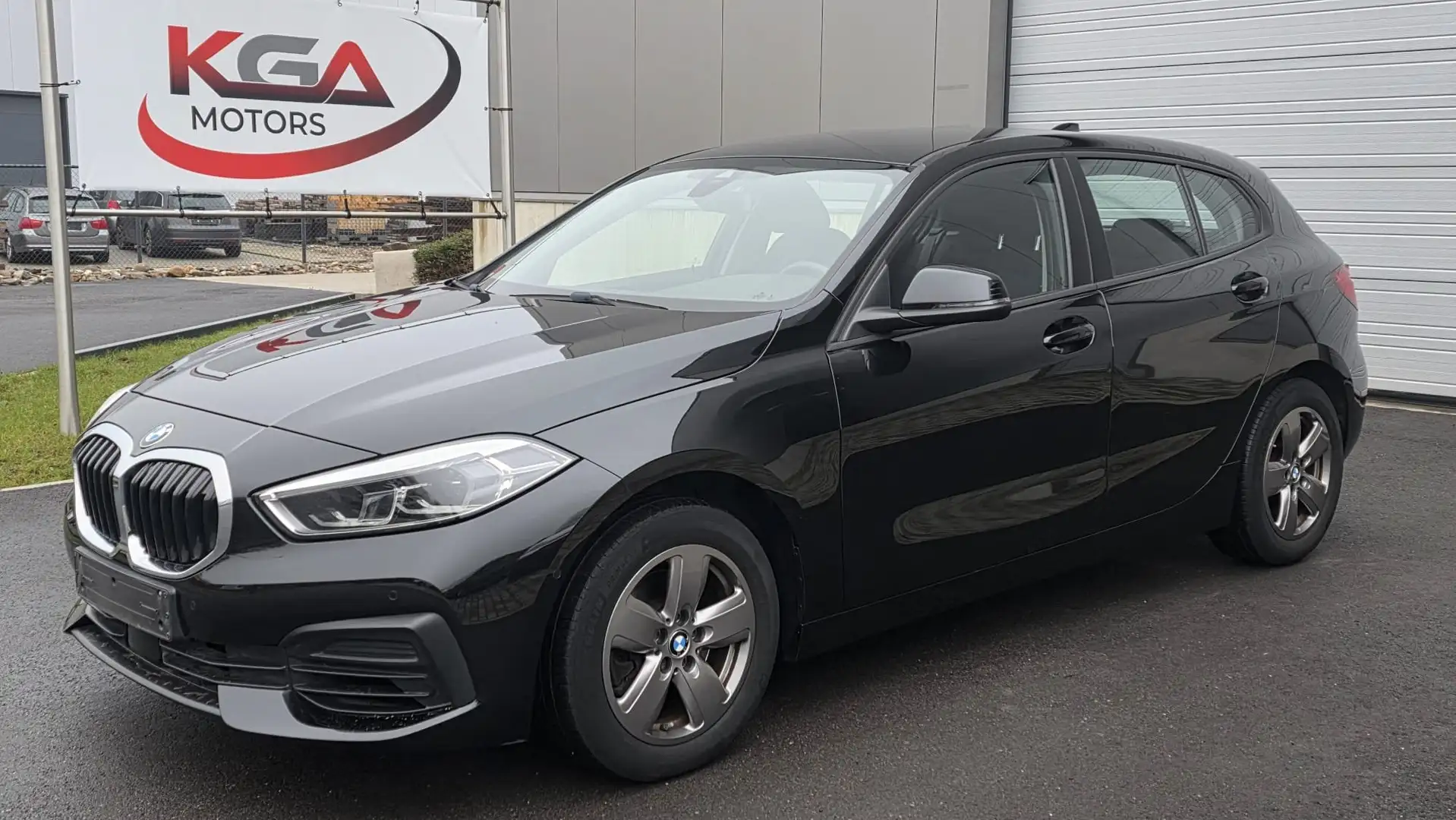 BMW 118 118i Aut. Advantage Noir - 1
