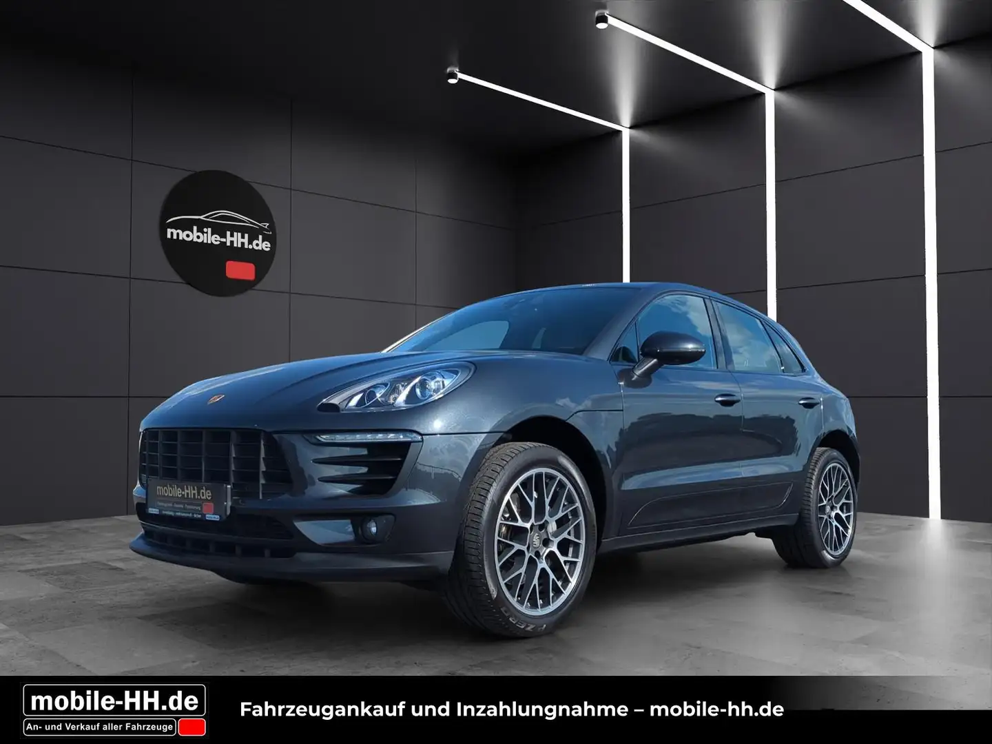Porsche Macan S *4xSHZ*NAVI*MEMORY*PANO*AHK Gris - 1