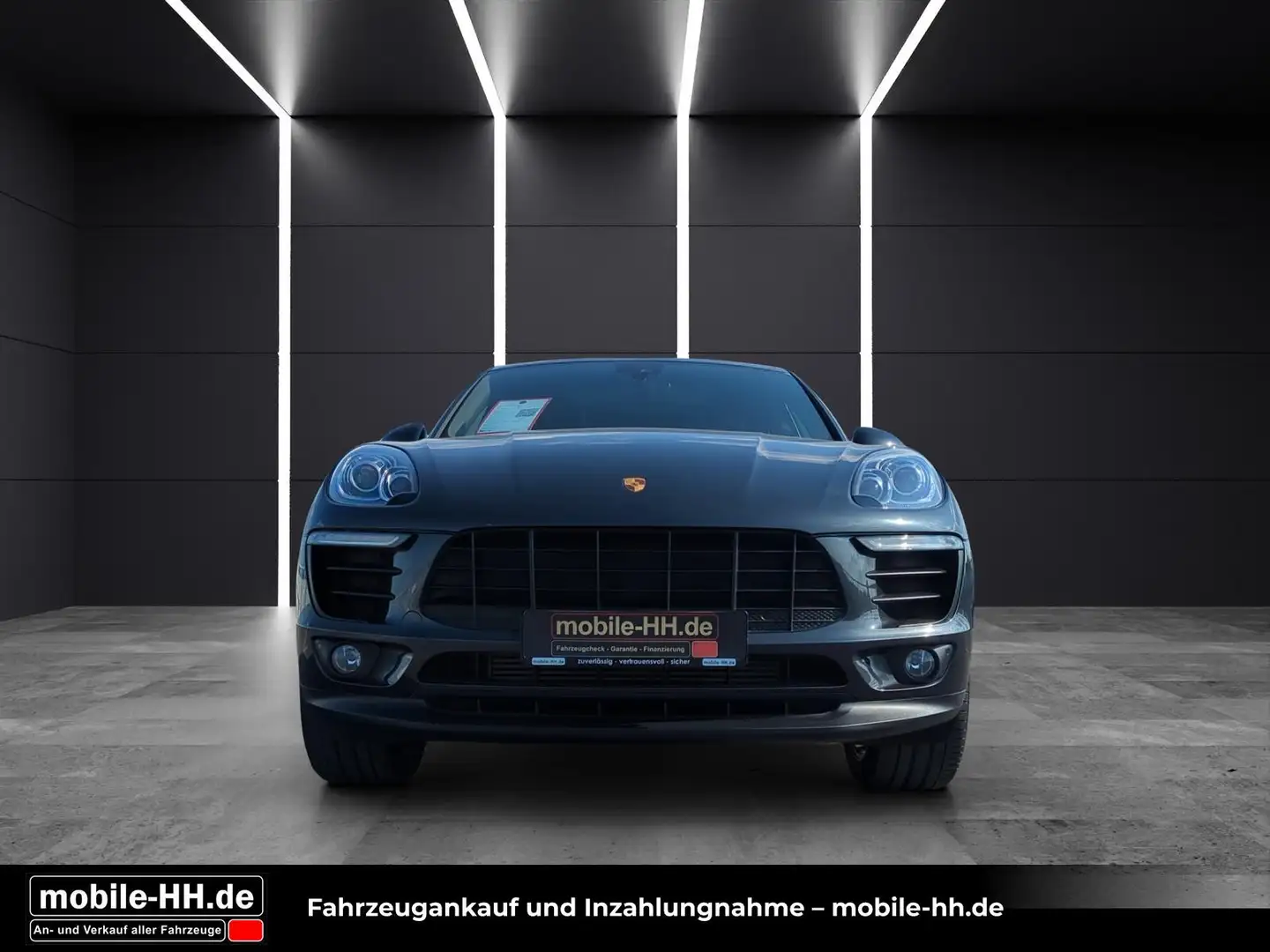 Porsche Macan S *4xSHZ*NAVI*MEMORY*PANO*AHK Gris - 2