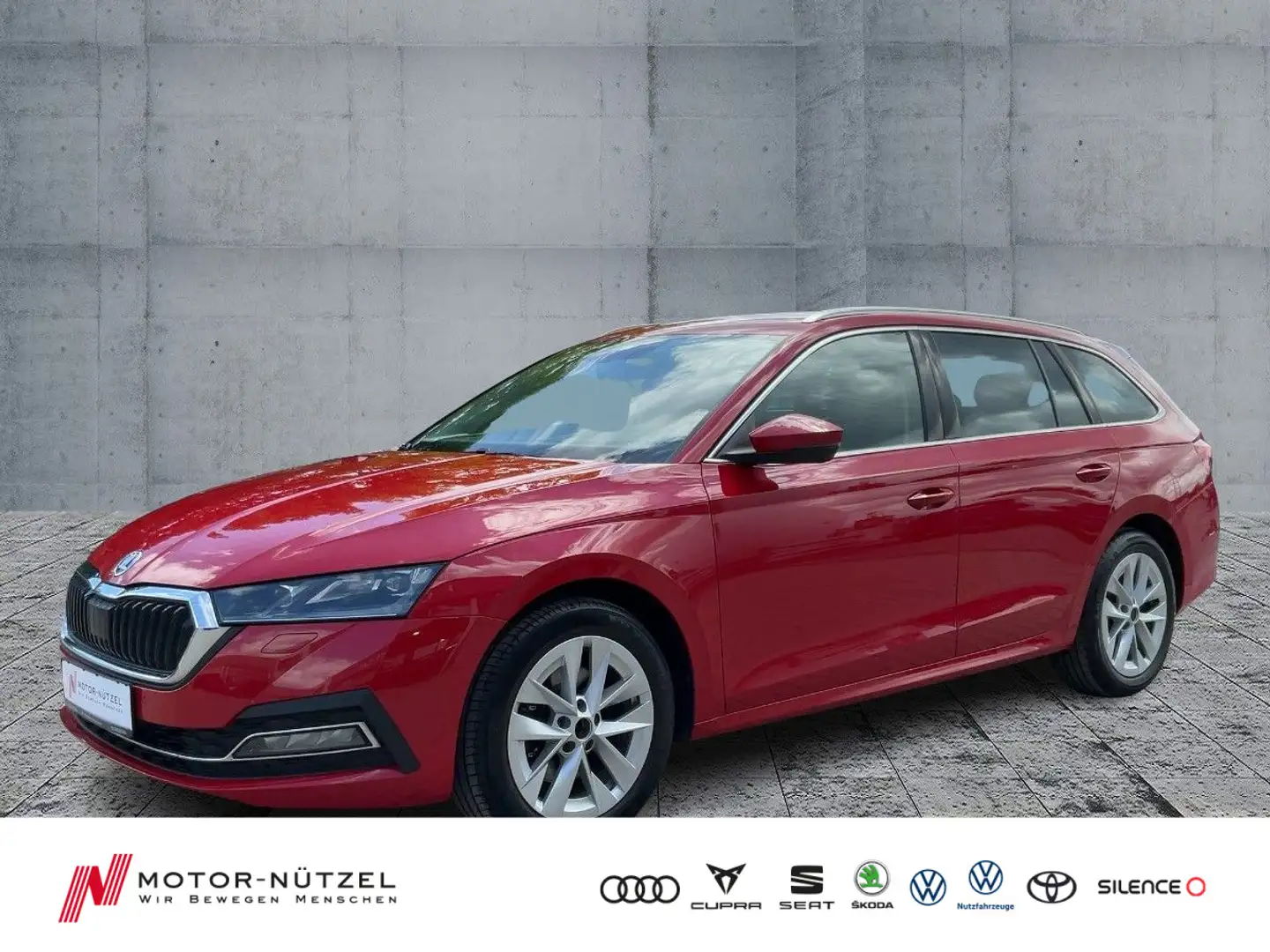 Skoda Octavia Combi 2.0 TDI DSG 4x4 STYLE MATRIX+NAV+A Rosso - 1