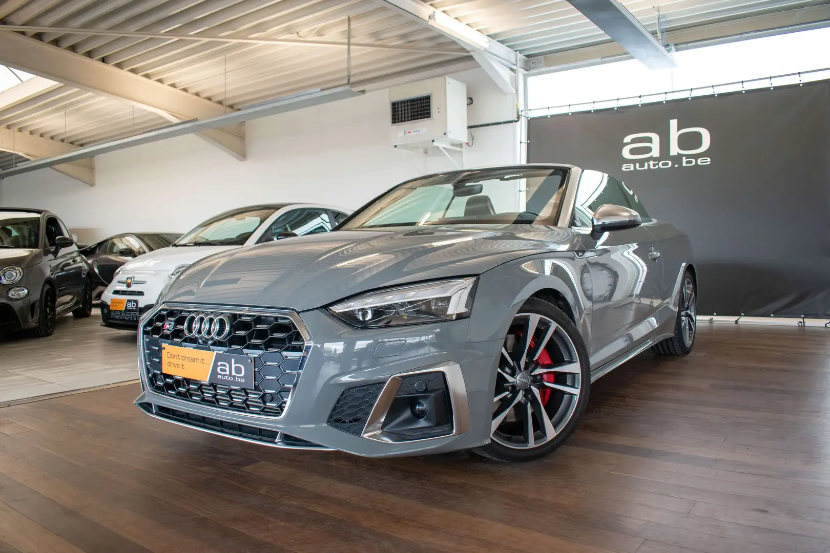 Audi S5 3.0 V6 Q, S-LINE, CABRIO, B\u0026O, MASSAGE, AMBI  Gris - 1