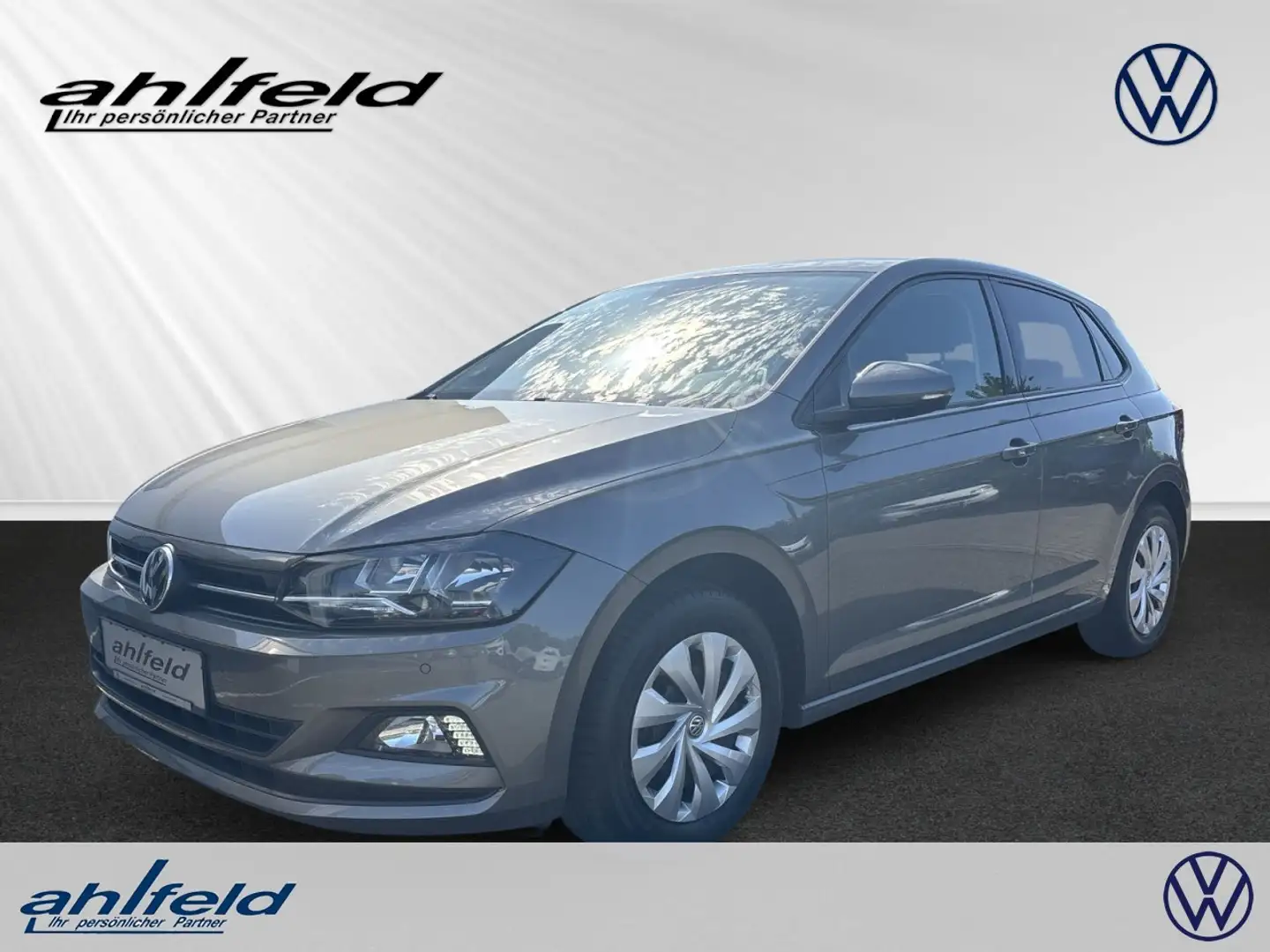 Volkswagen Polo Comfortline 1.0 TSI ACC PDC LED SHZ Klimaauto Gris - 1