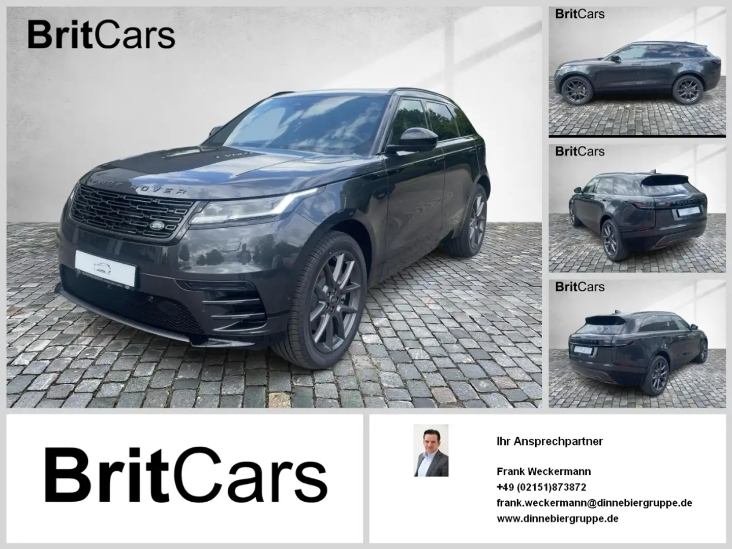 Land Rover Range Rover Velar 2.0 Plug-in Hybrid P400e Dynamic SE. HH560/352ZV Grau - 1