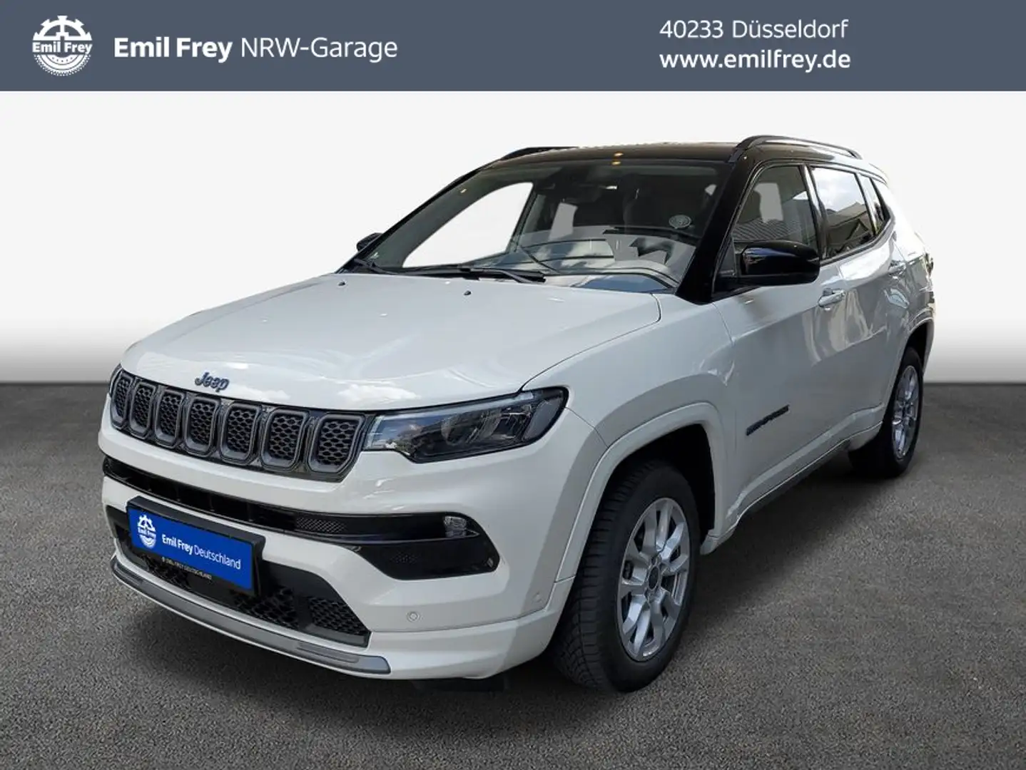 Jeep Compass 1.3 T4 4xe PLUG-IN HYBRID Automatik S Wit - 1