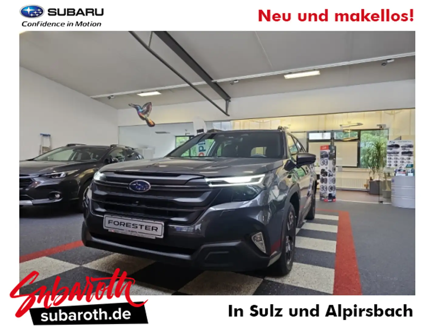 Subaru Forester Forester 2.0ie Mild-Hybrid Active, AHK (Eu.6e) Gris - 1
