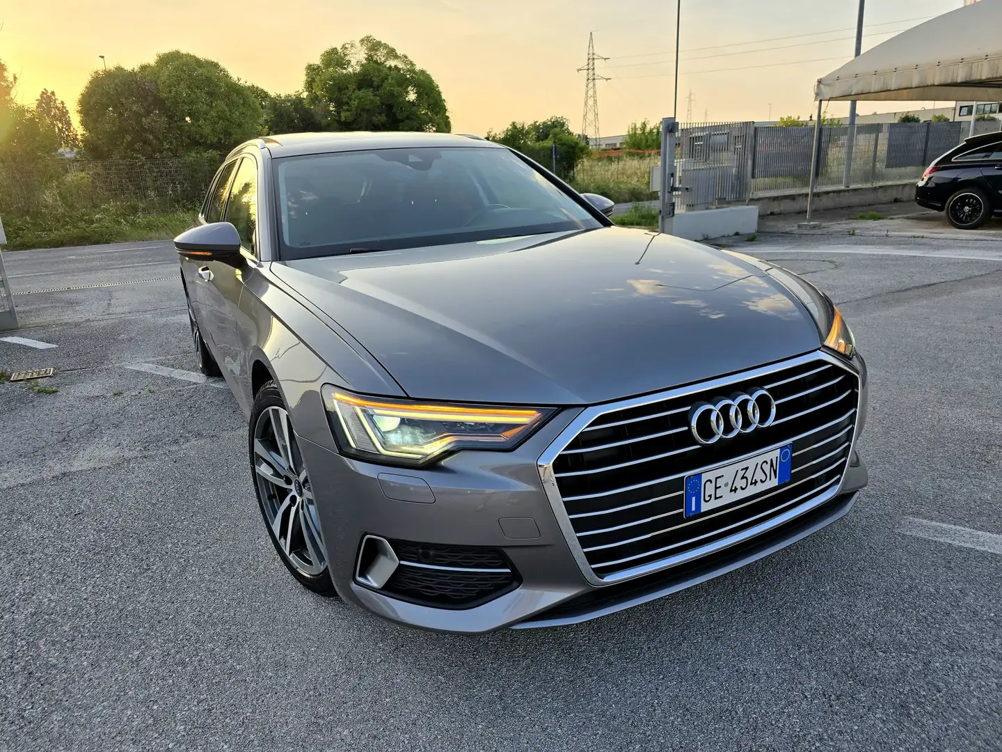 Audi A6 A6 Avant 40 2.0 tdi mhev Business Sport TETTO Gris - 1