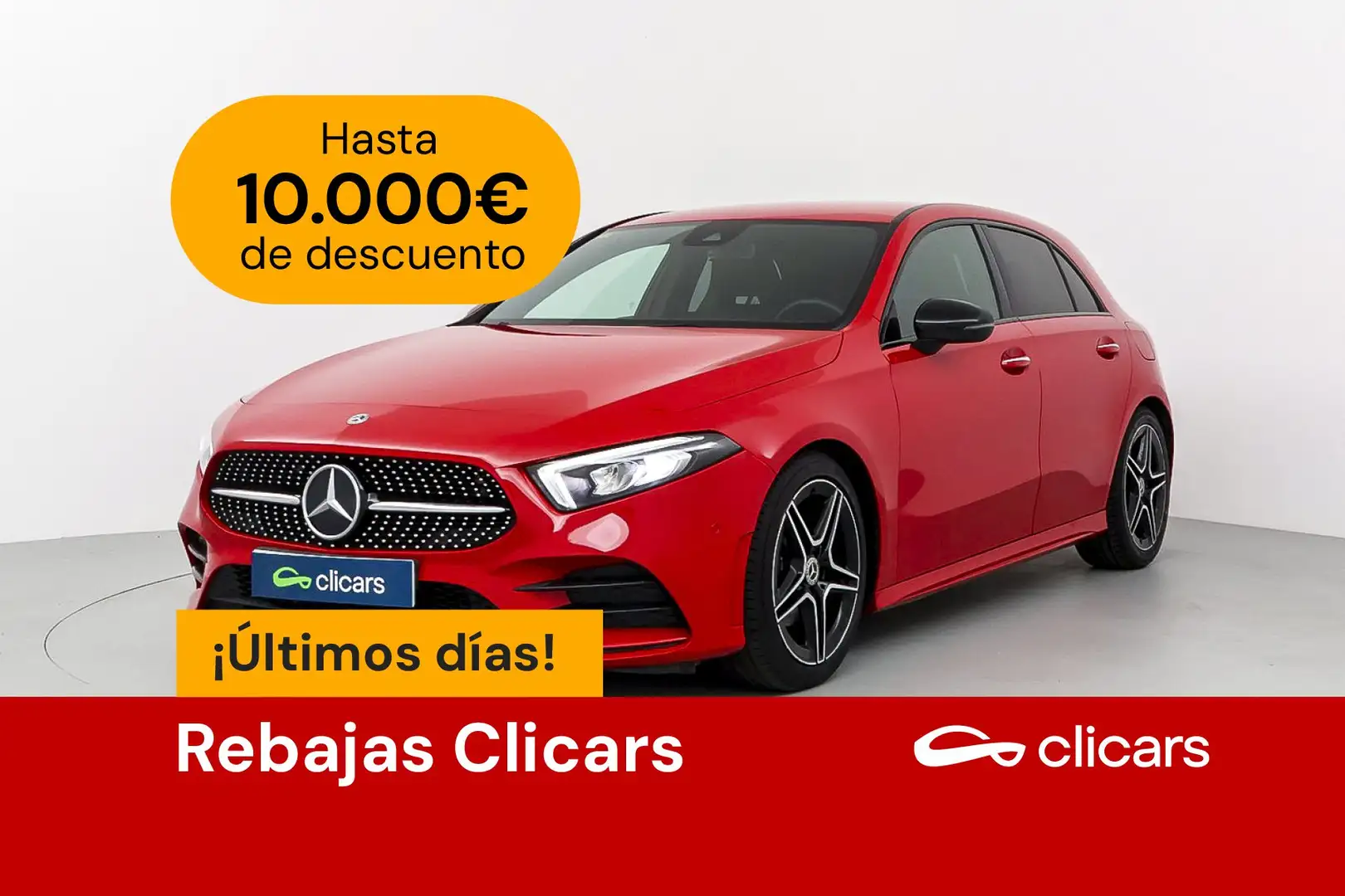 Mercedes-Benz A 200 200d 8G-DCT Rouge - 1