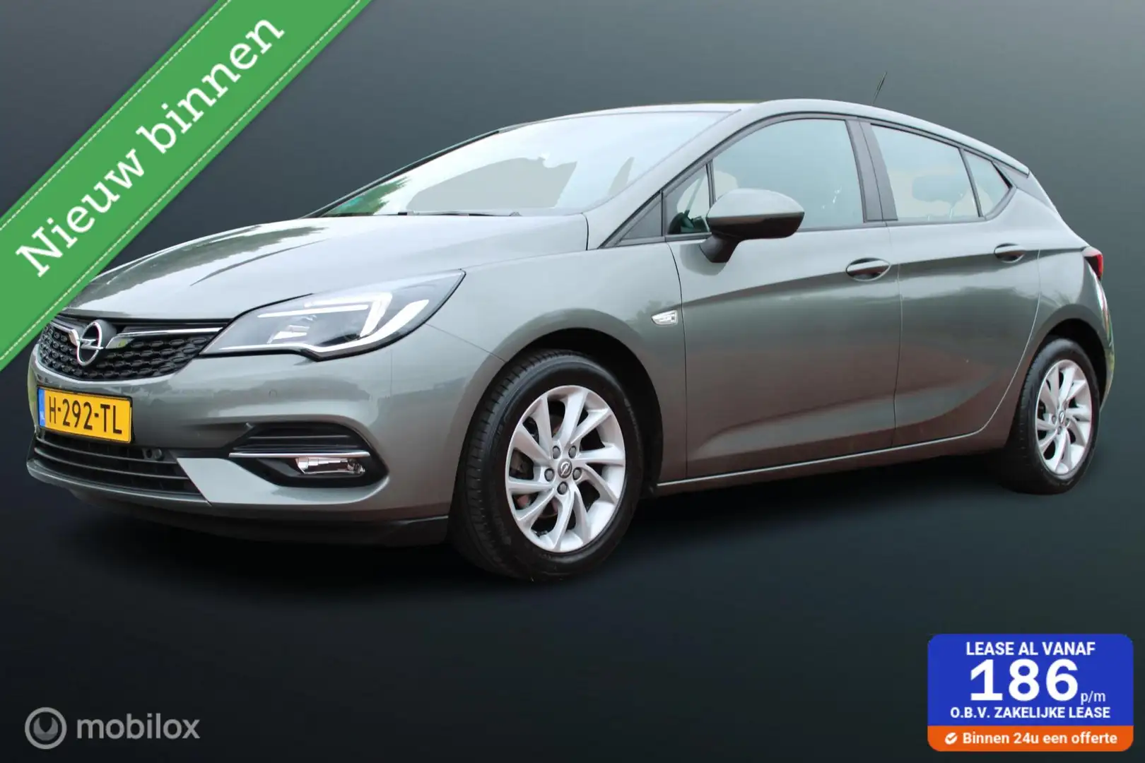 Opel Astra 1.2 Edition 110 PK, Pdc voor + achter + Camera, Cr Grijs - 1