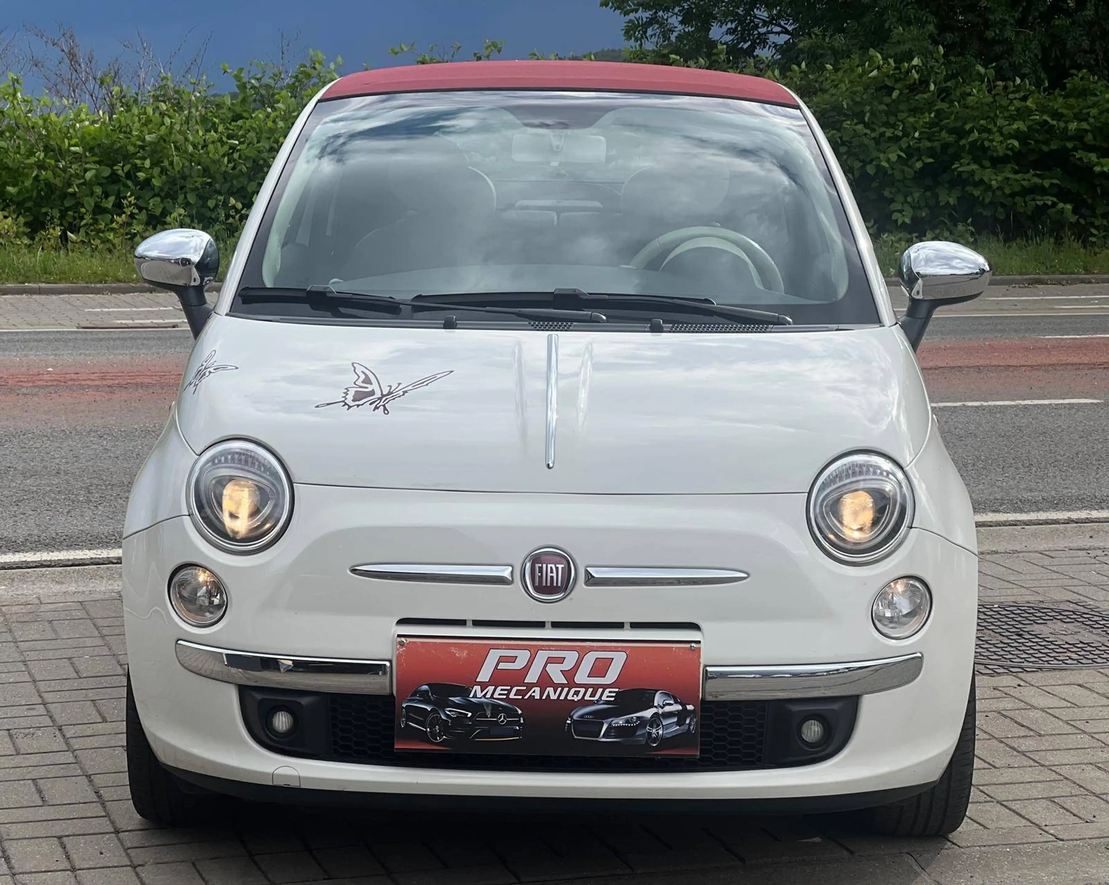 Fiat 500C 1.2i Lounge Stop*Cabriolet*1e Propriétaire*Carnet*Clim*Cuir*Ve*Re*Vc*ja*etc