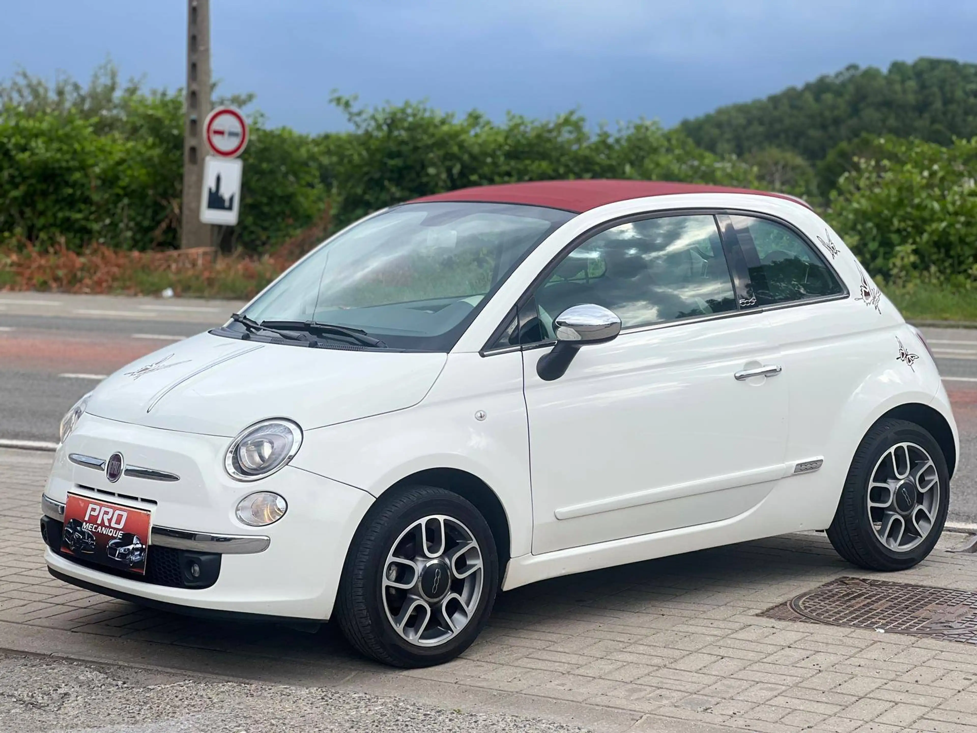 Fiat 500C 1.2i Lounge Stop*Cabriolet*1e Propriétaire*Carnet*Clim*Cuir*Ve*Re*Vc*ja*etc — photo 4